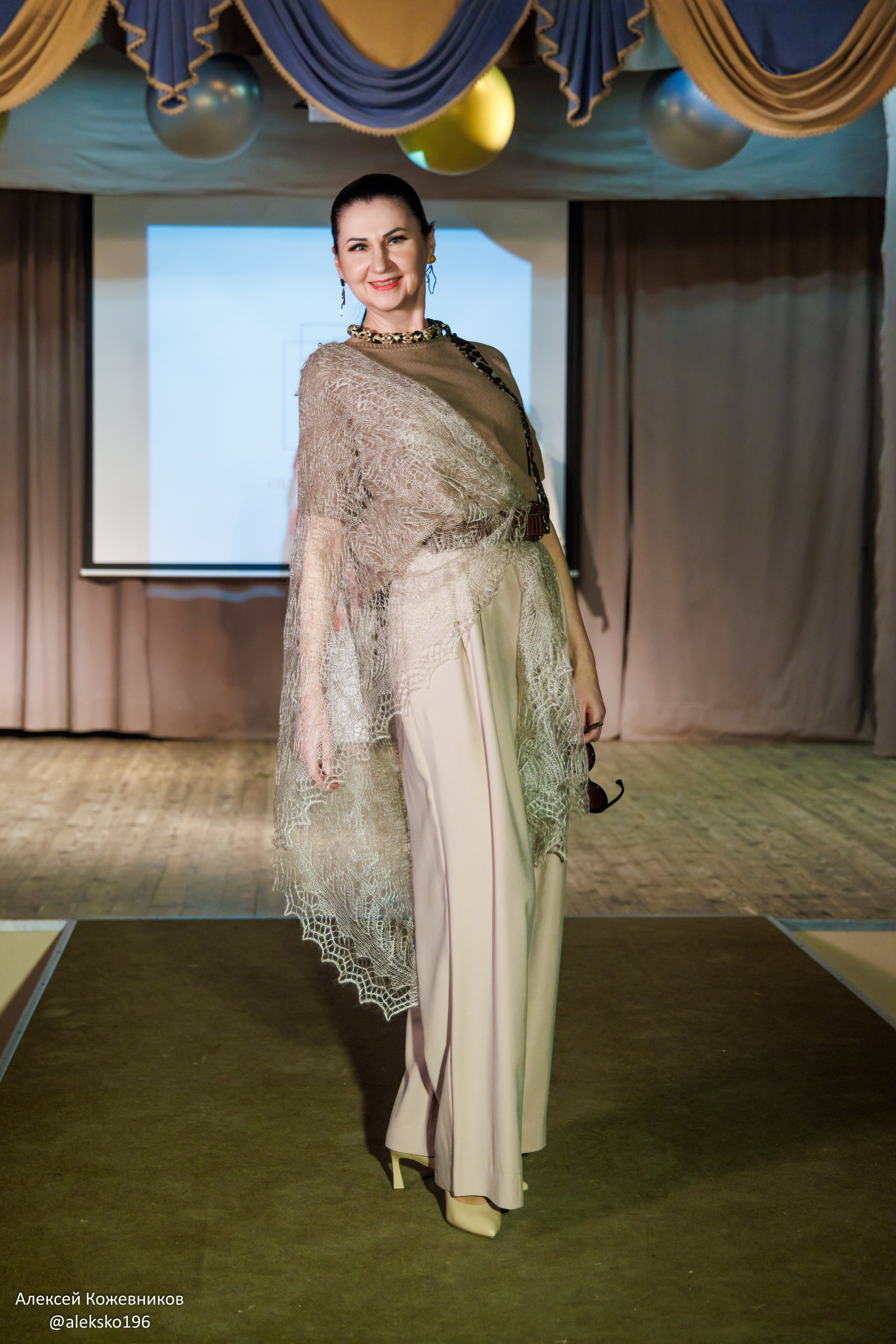 Фестиваль моды «Многогранный блеск под любым углом», 2025. Коллекционер и искусствовед Олеся Ястребова