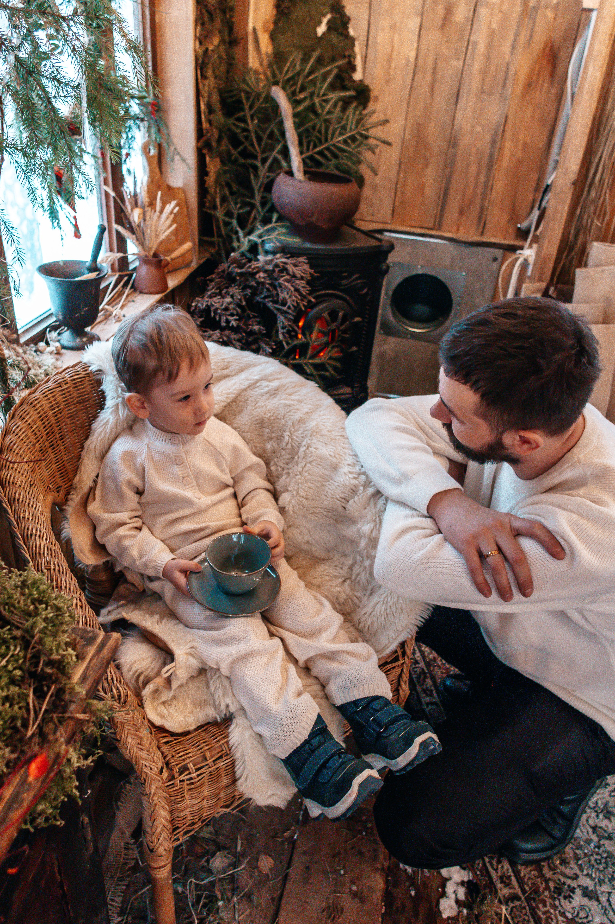 Семейная новогодняя фотосессия, Екатеринбург. Фотограф в Екатеринбурге Пойгина Елена