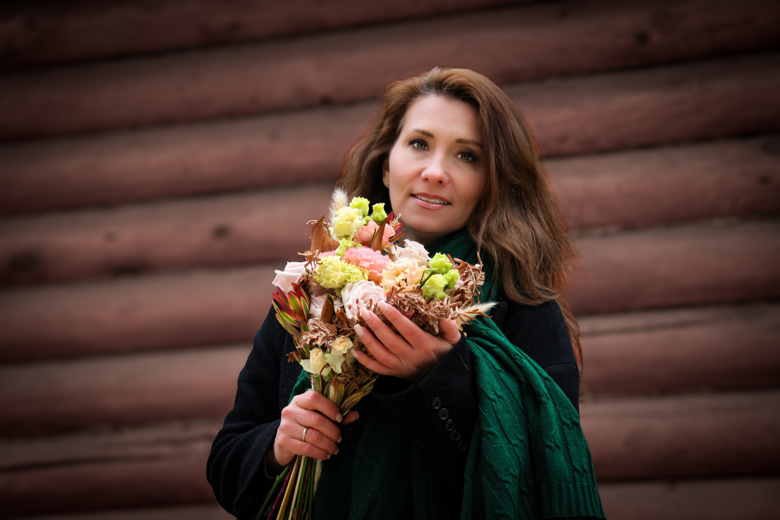 Фотографии с жёлтыми цветами Наталья и тюльпаны