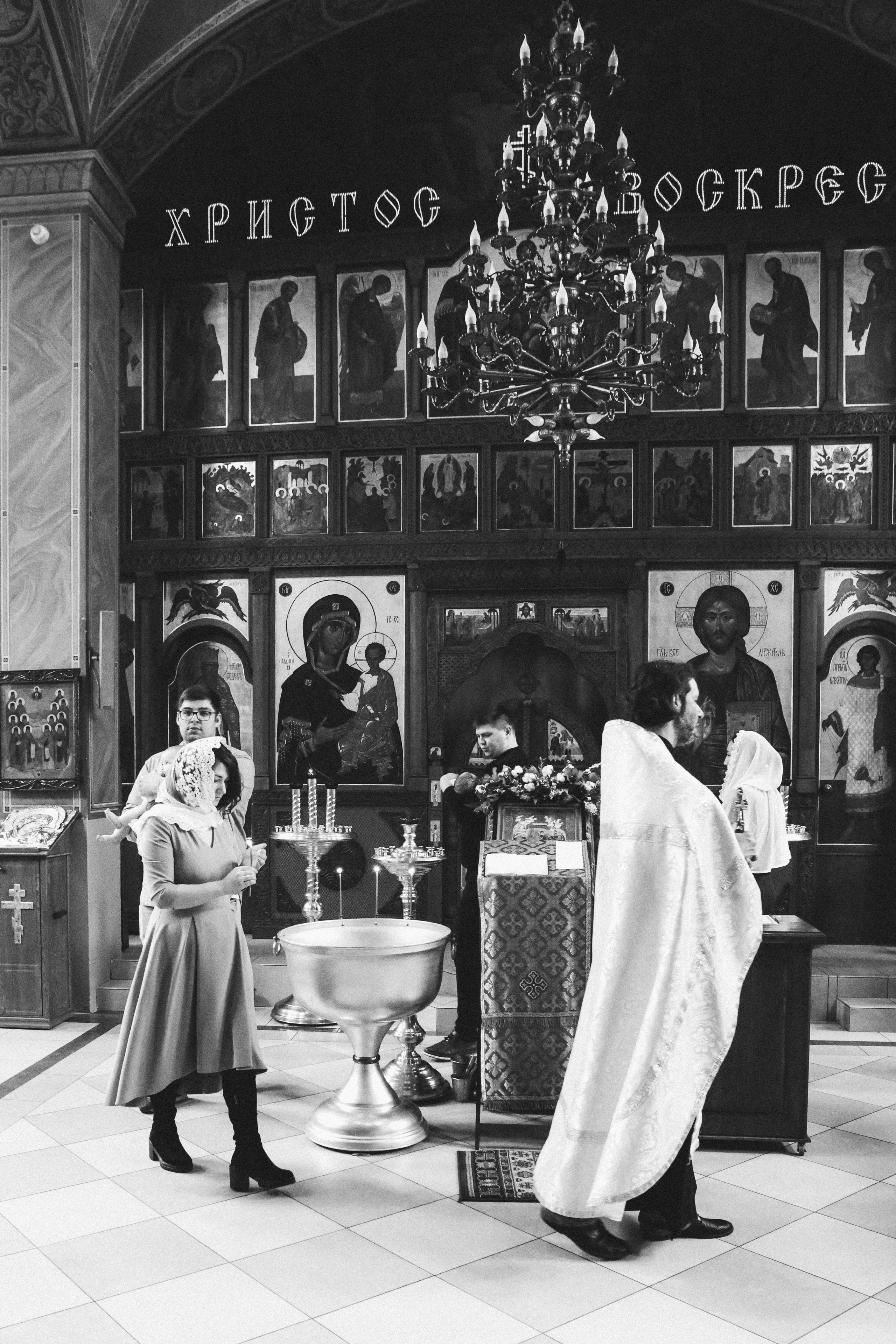 Крещение Максима. Семейный и детский фотограф в Москве Александра Мак