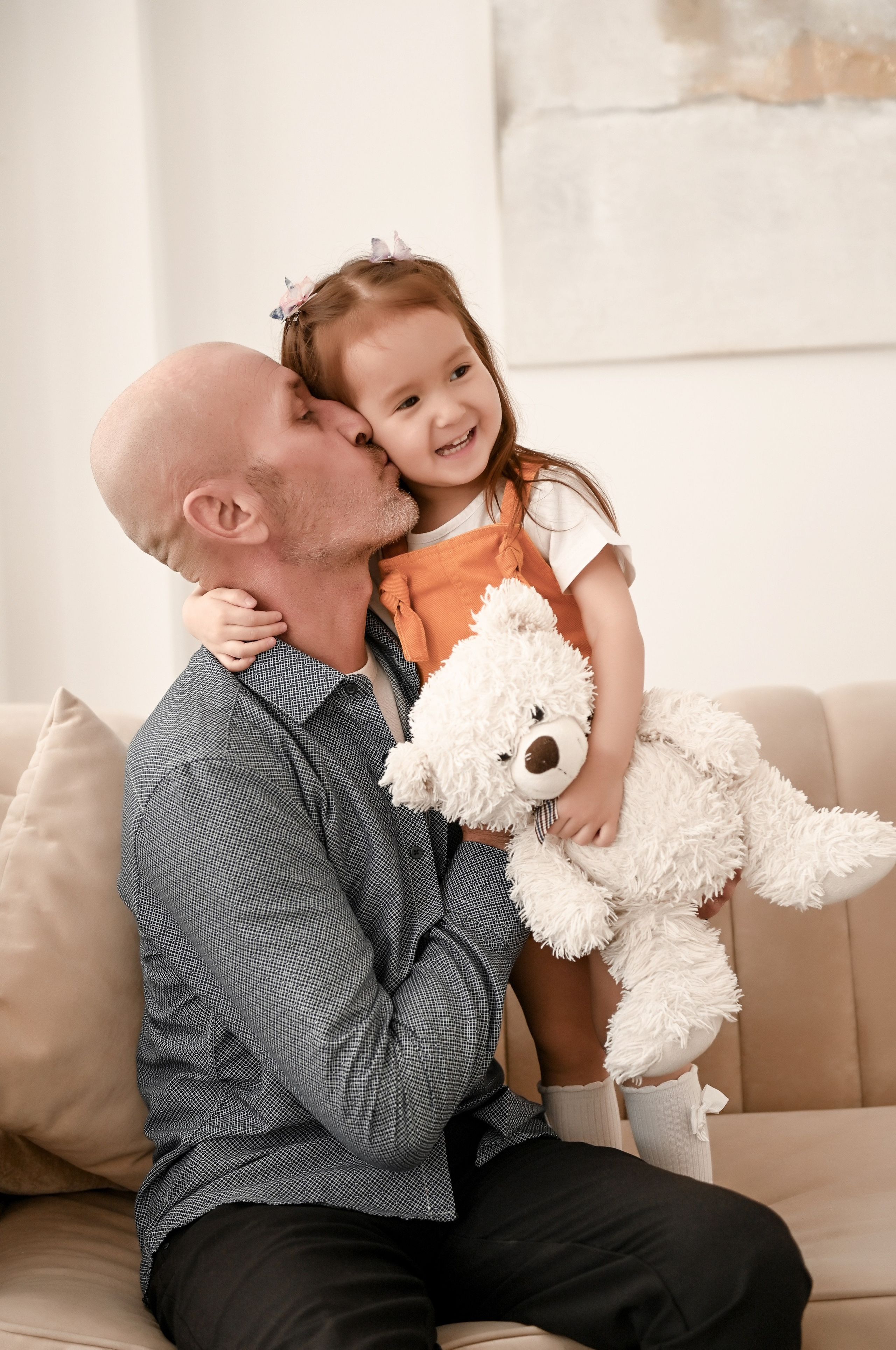 Семейная студийная  фотосессия 2. Свадебный, семейный, детский, контент фотограф в Омске Максим Ильин