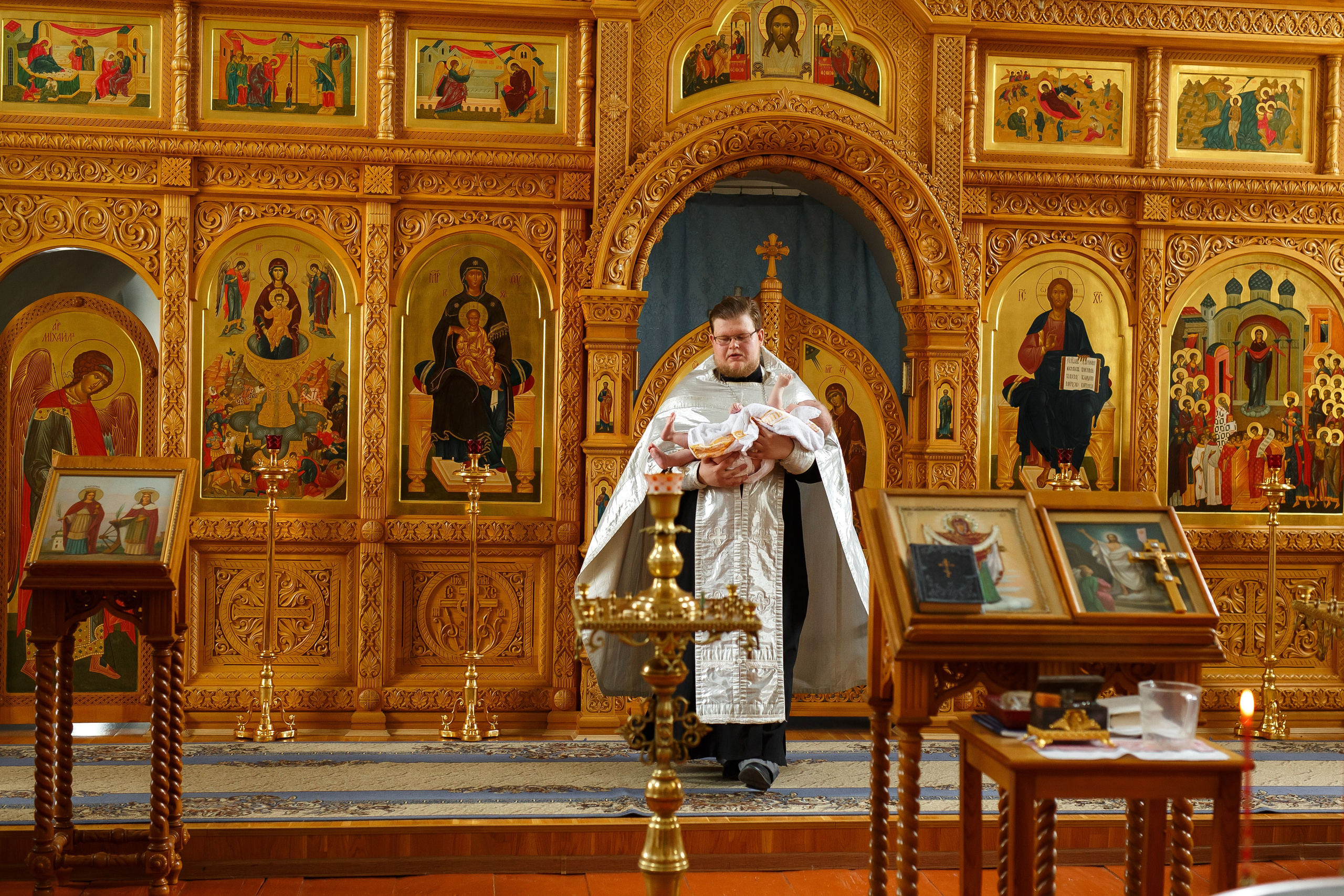 Таинство крещения/венчания. Семейный фотограф в Брянске Александра Щербакова