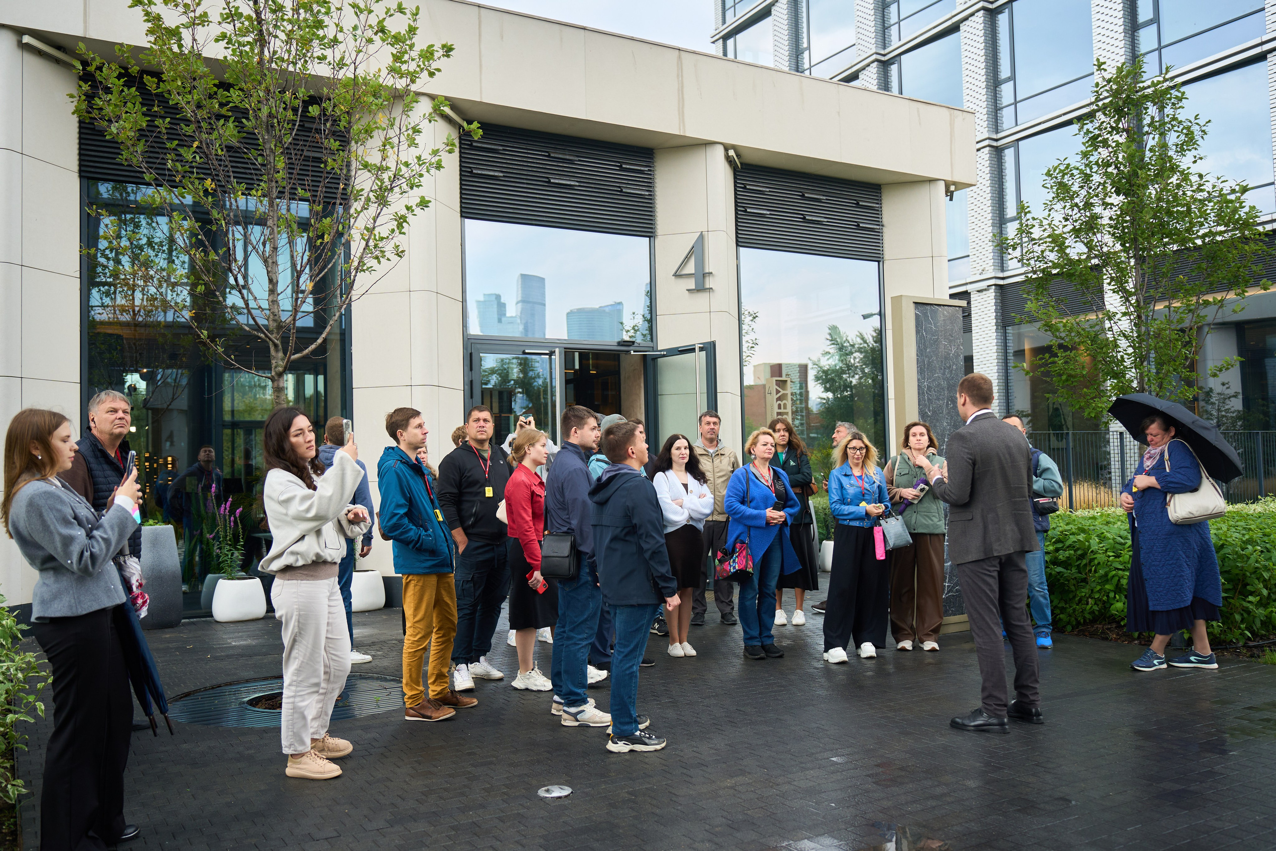Небоскребы Москвы. Репортажный фотограф в Москве Вадим Галанин