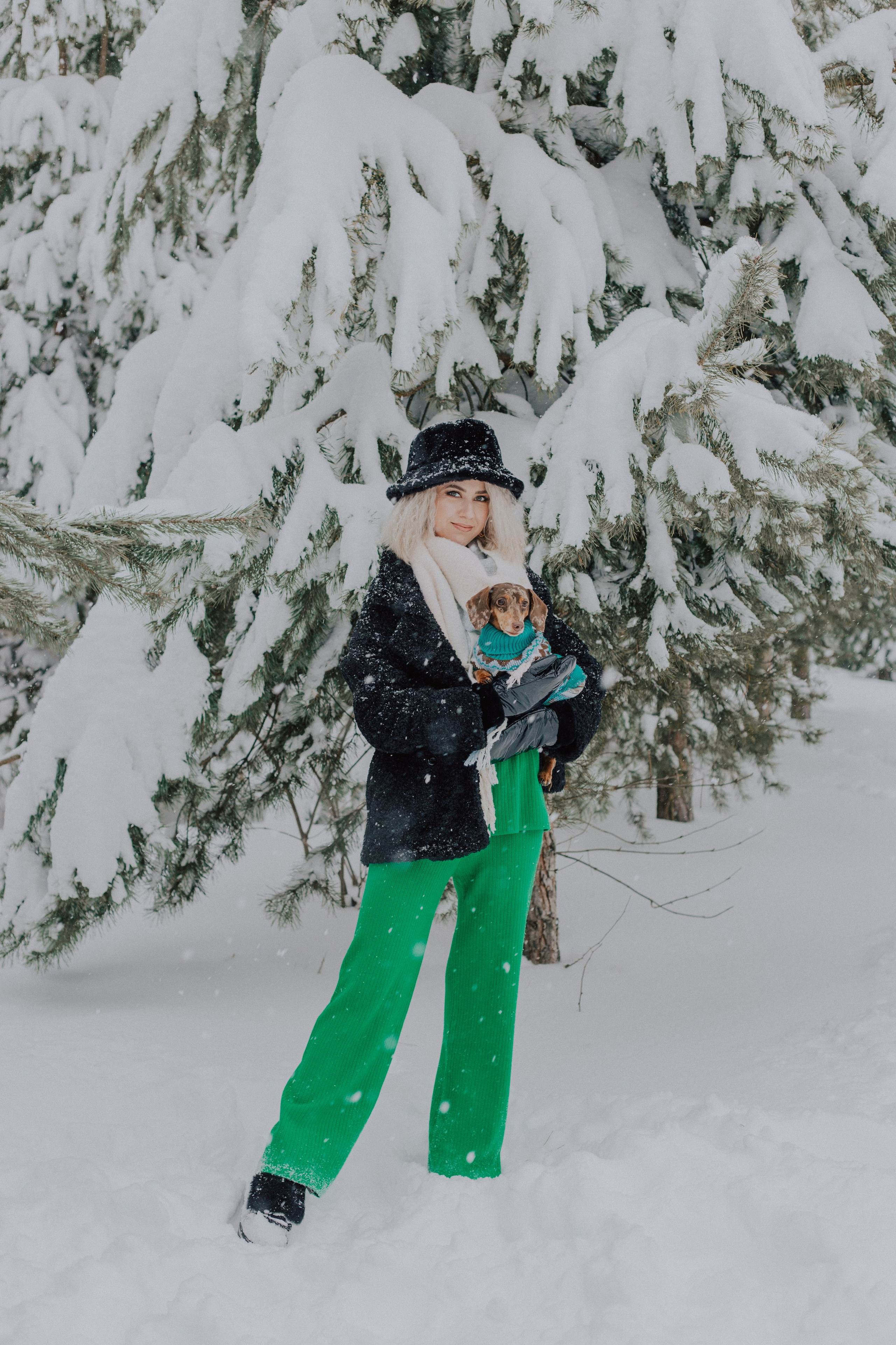 Winter. «A pet». Фотограф Москва / Балашиха