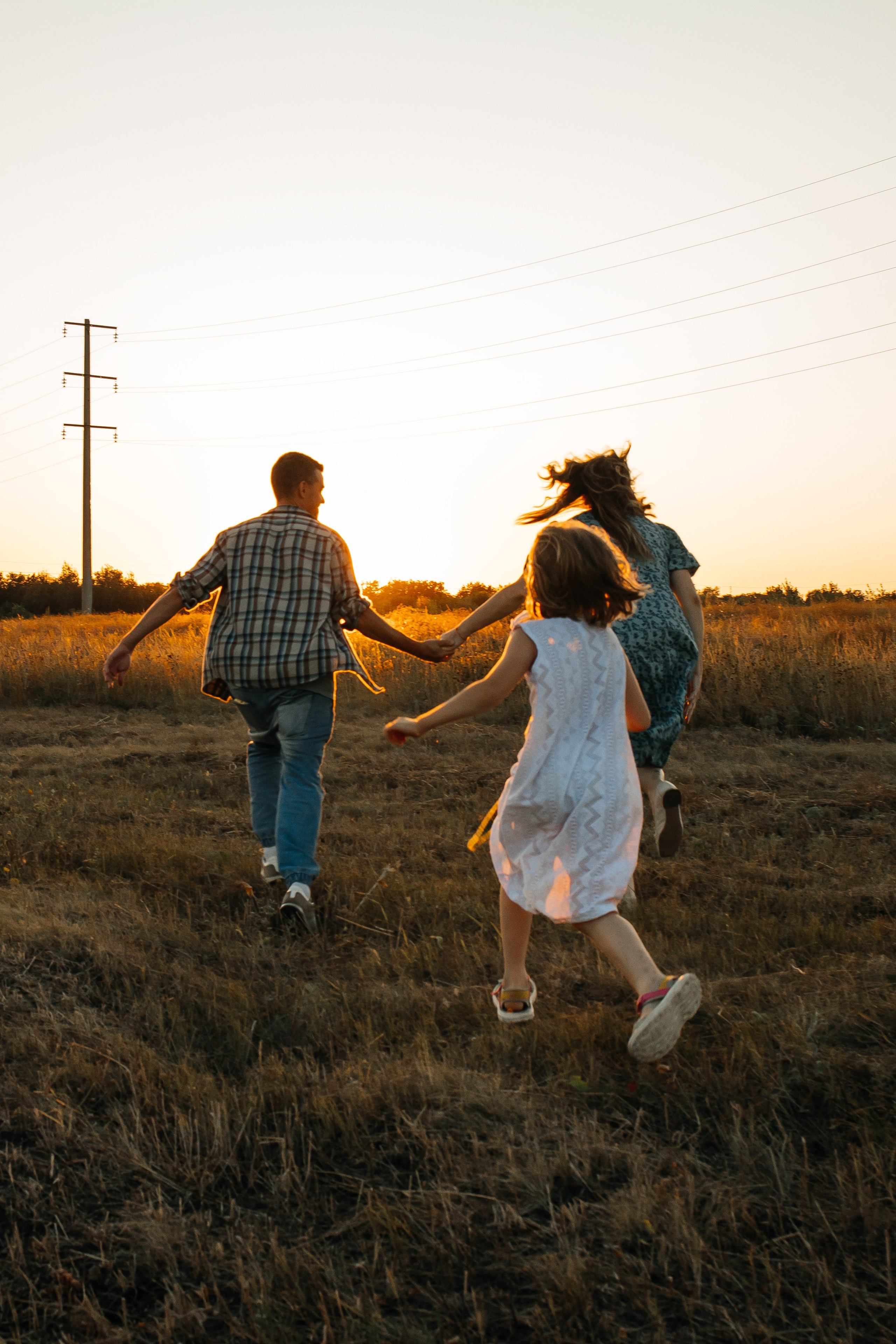 Александра, Артём и Ева