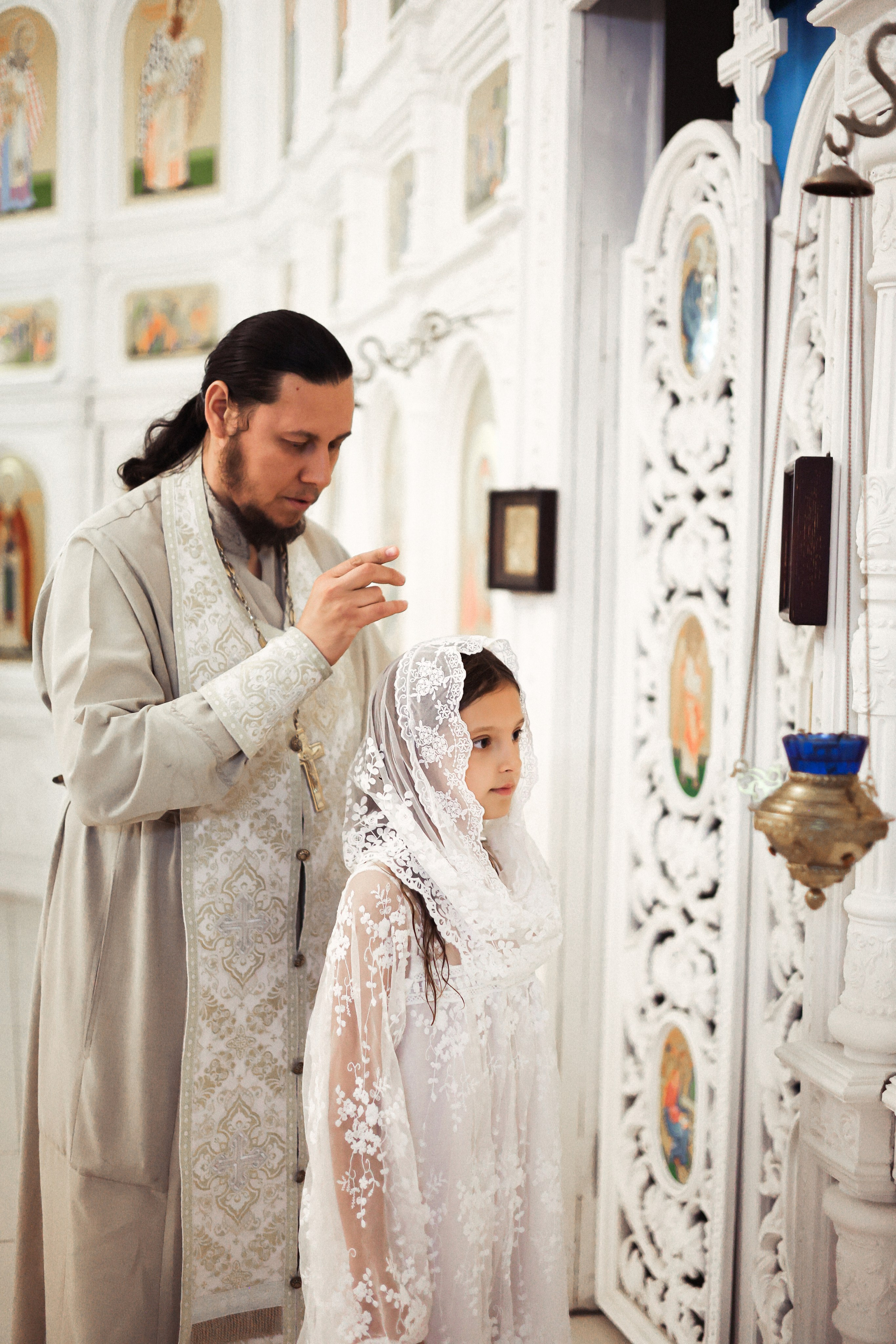Крещение. Фотограф Елизавета Наумова