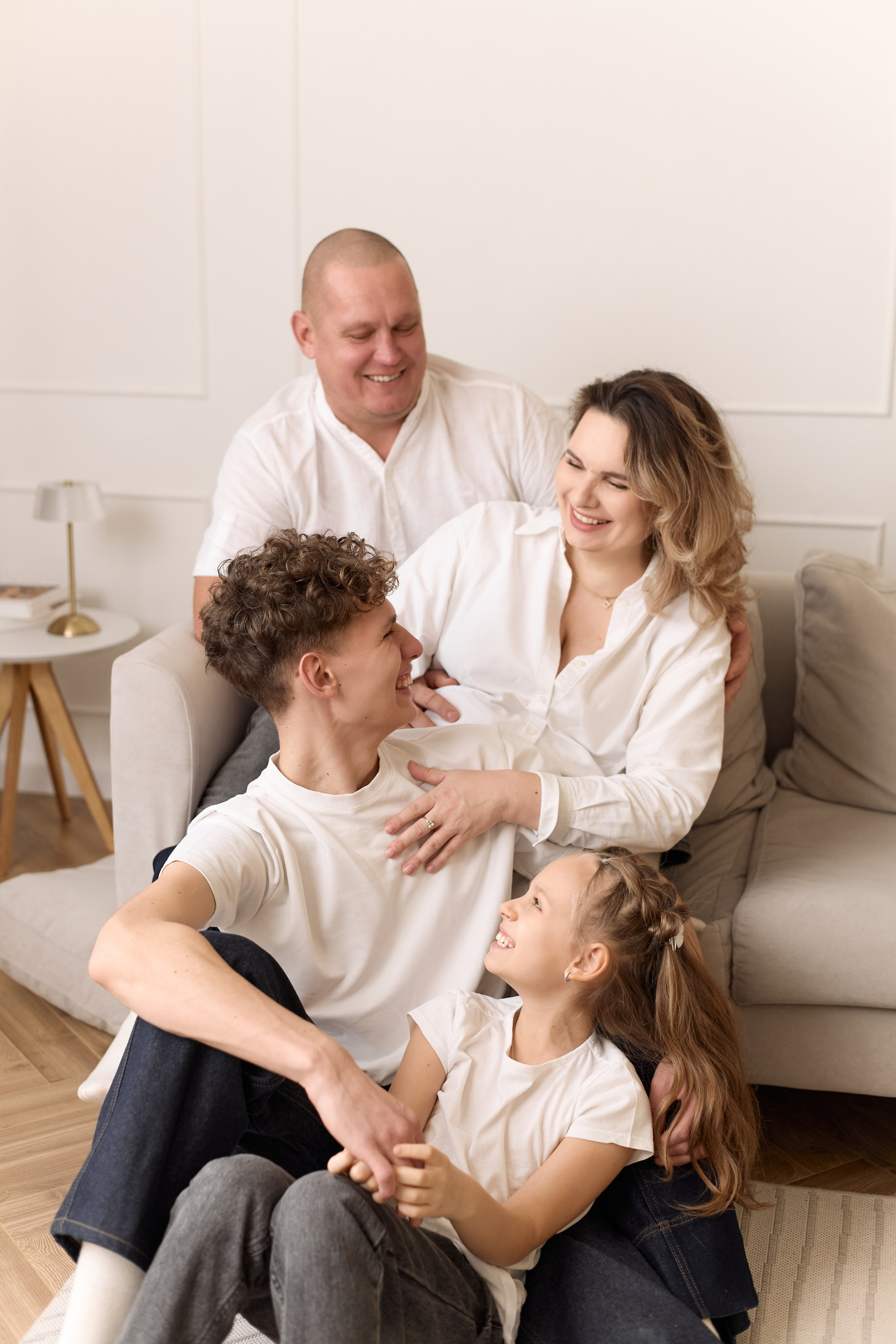 Сергей & Татьяна & Ярослав & Таисия. Фотограф Елизавета Наумова