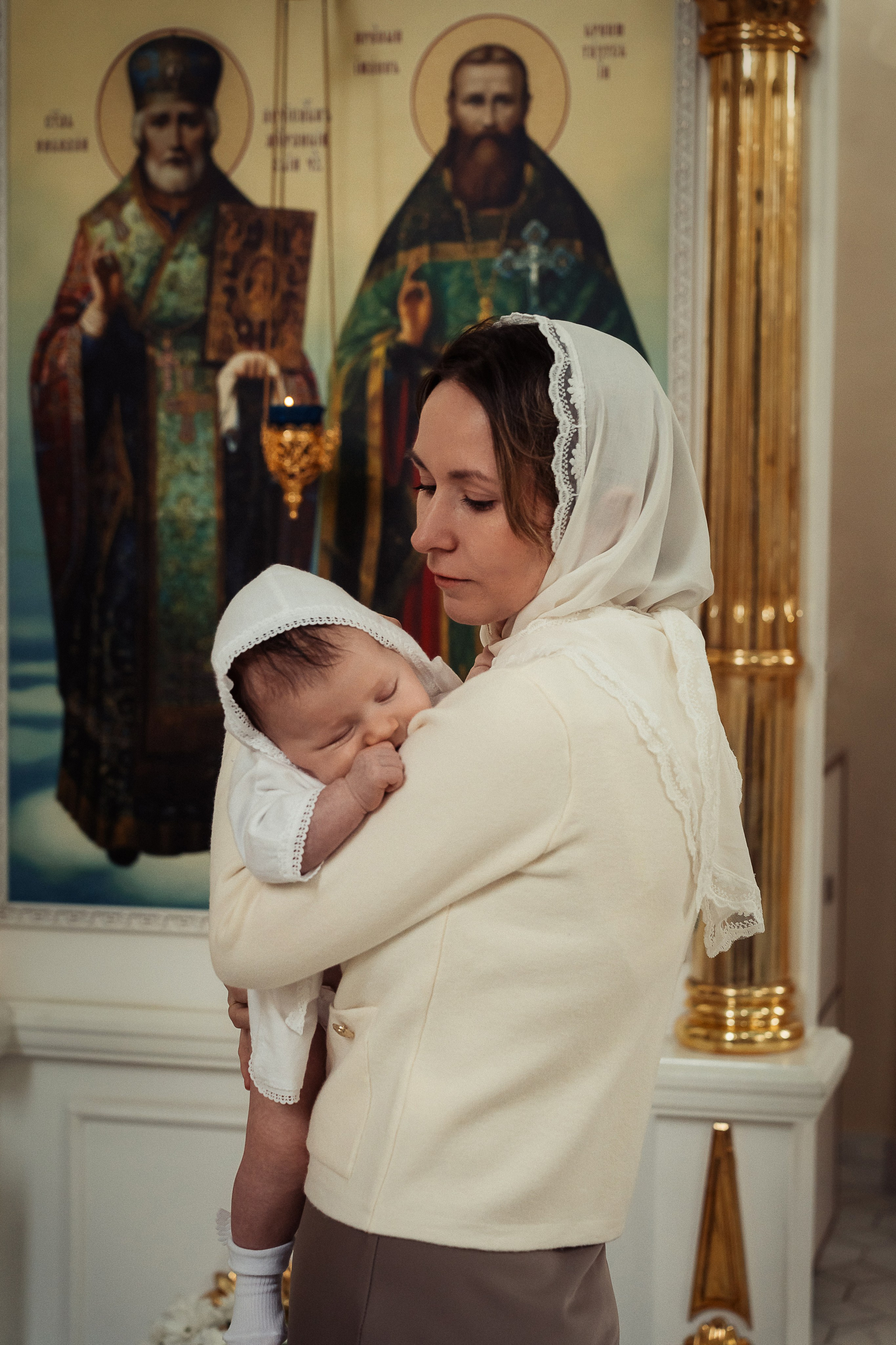 Крещение в храме Ксении Петербургской, г. Воронеж. Фотограф для семей и экспертов в г. Воронеж Ирина Круглова