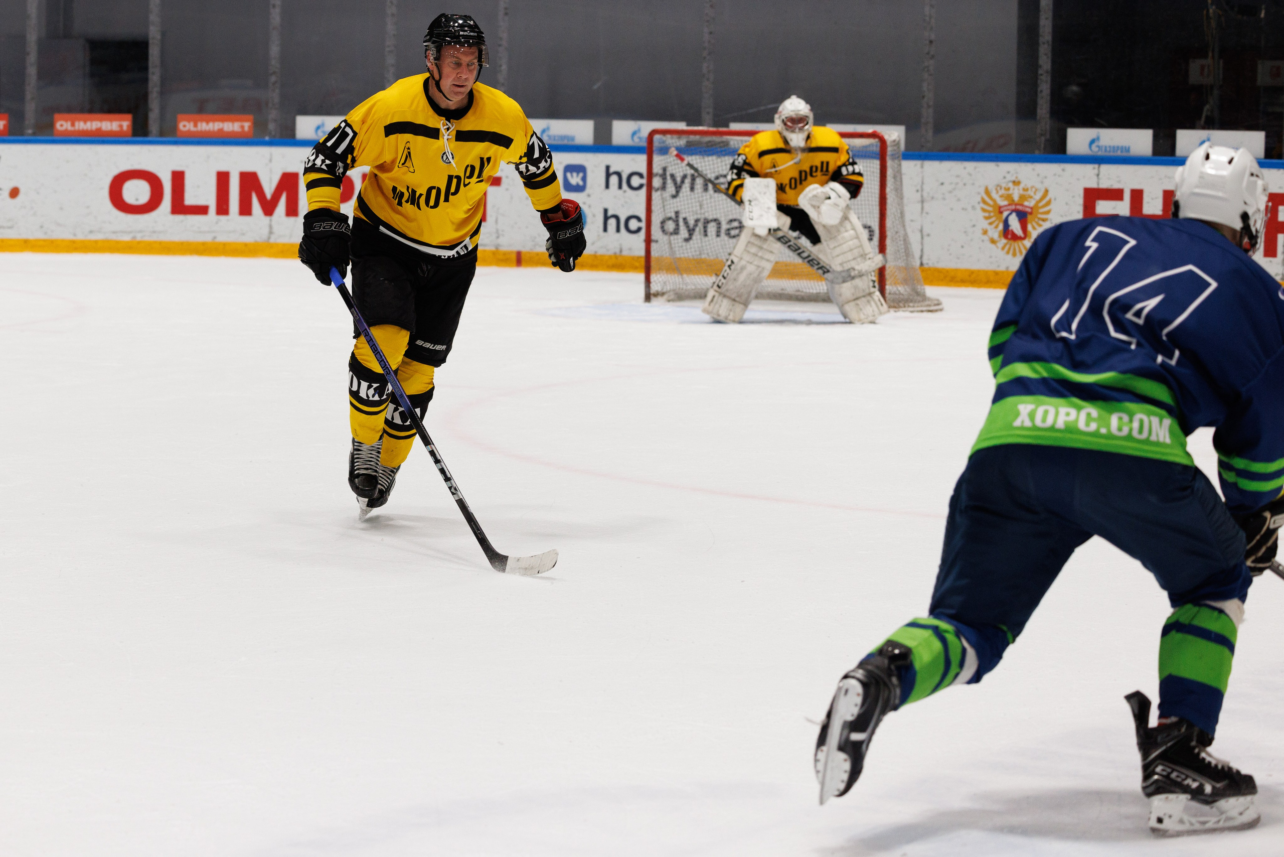 НХЛ (40+) Ижорец — Хорс 3-3. Фотограф Александр Заломаев