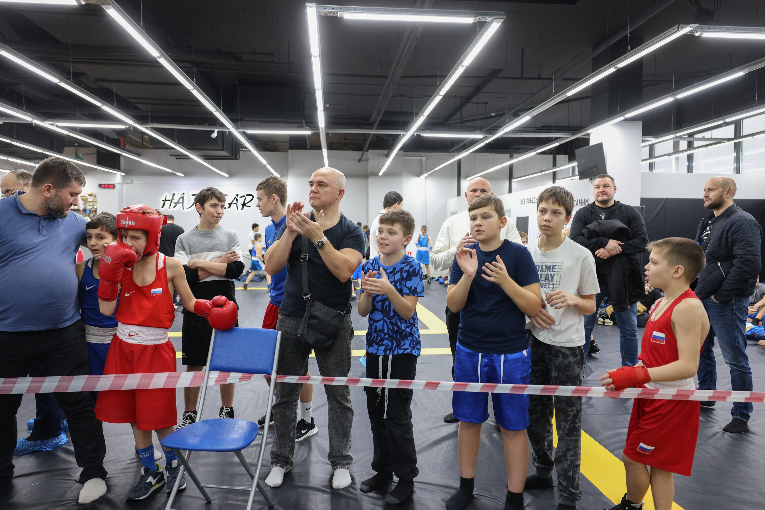 Открытый ринг «кубок ООО «ТЭК НеваСпецТяж». Фотограф Александр Заломаев