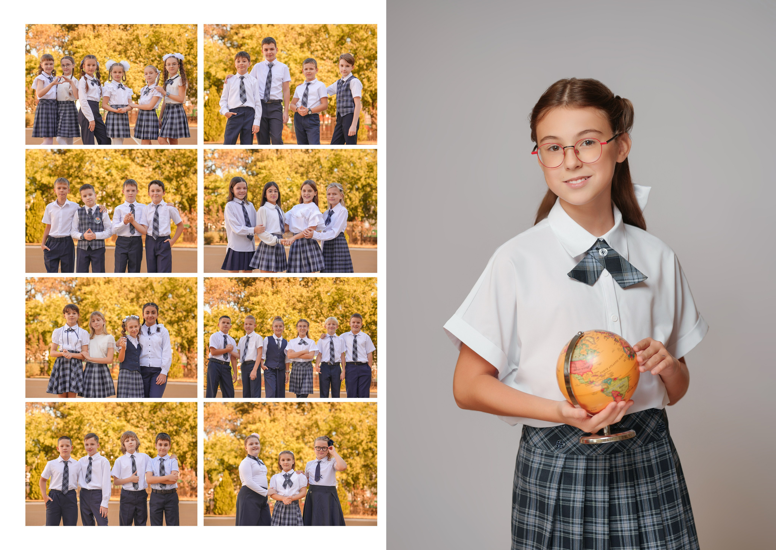 ШКОЛА МАКЕТ 104 4 Б. Красивый выпускной альбом в Краснодаре