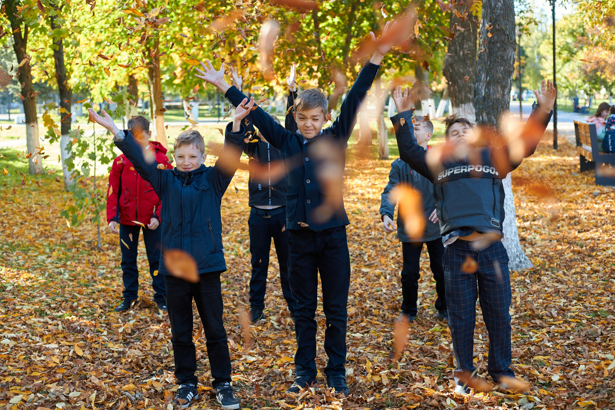 Съёмки в парке. Выпускные фотоальбомы Тацинская