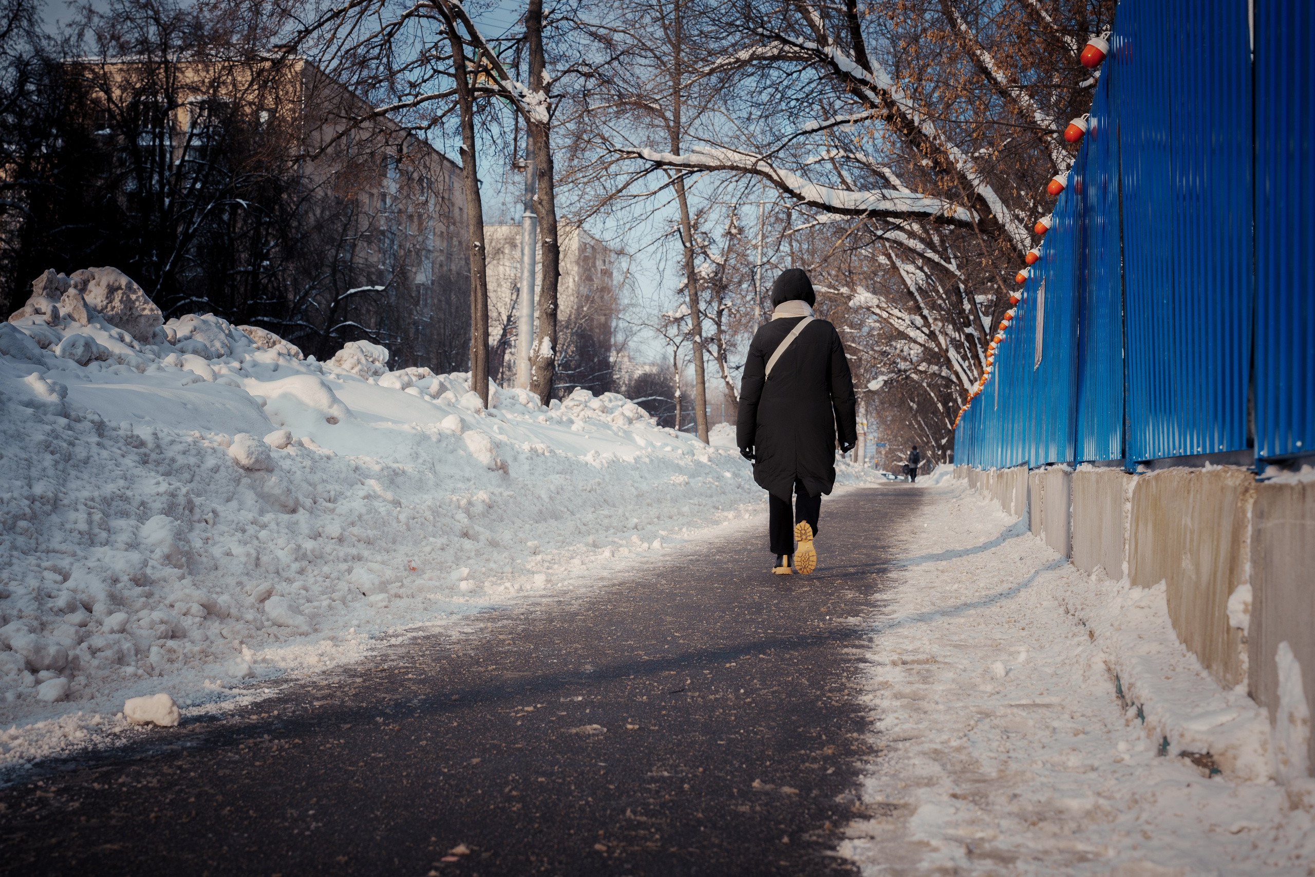 Сугробы. Polypolarphotography
