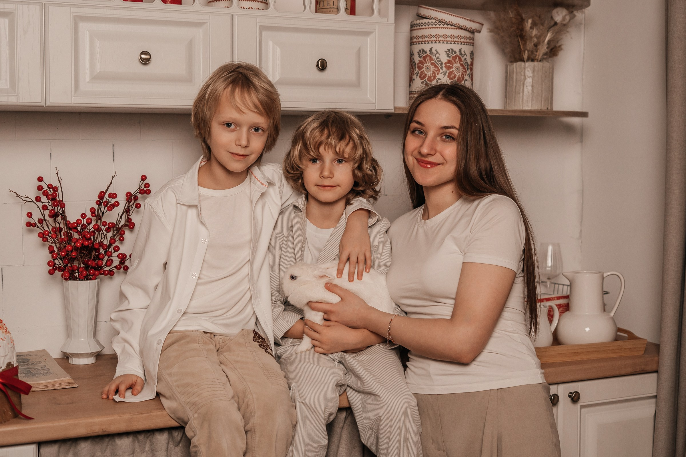 Анечка с семьей. Ольга Брайт Семейный и Контент Фотограф в Санкт-Петербурге