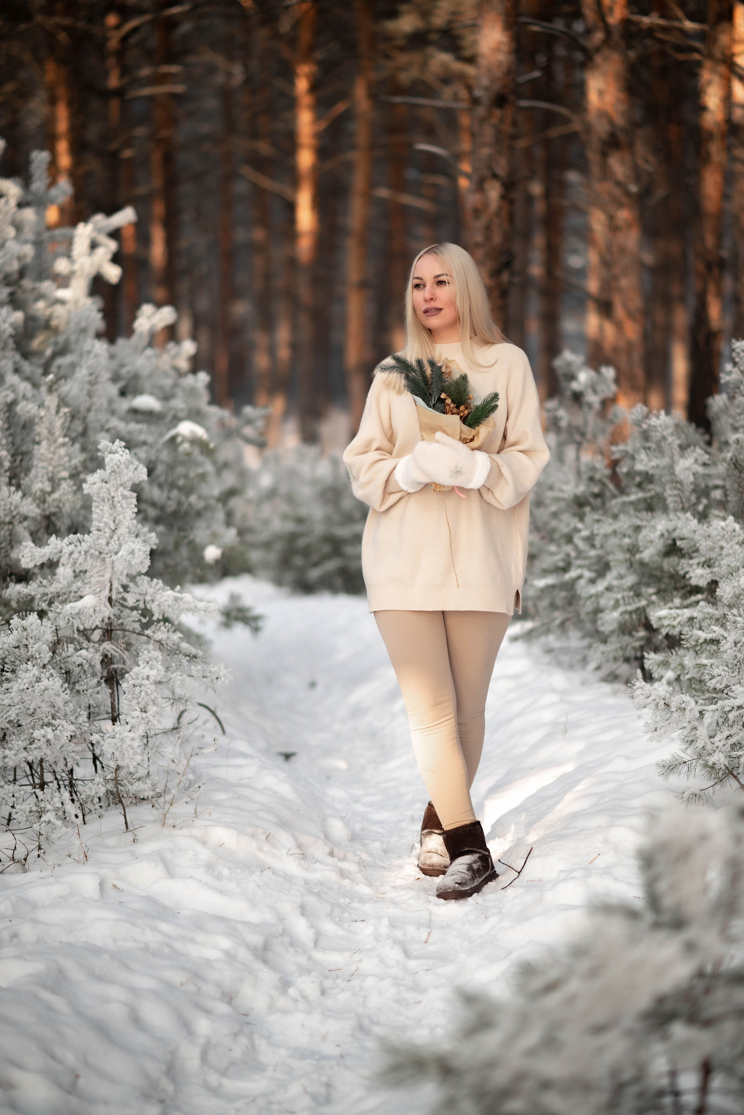 зимняя фотосессия в Минусинске