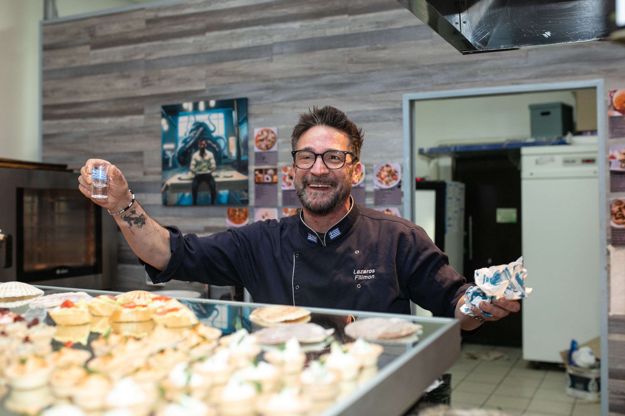 Открытие таверны Грекомания. Фотограф в Новосибирске Ася Зверева