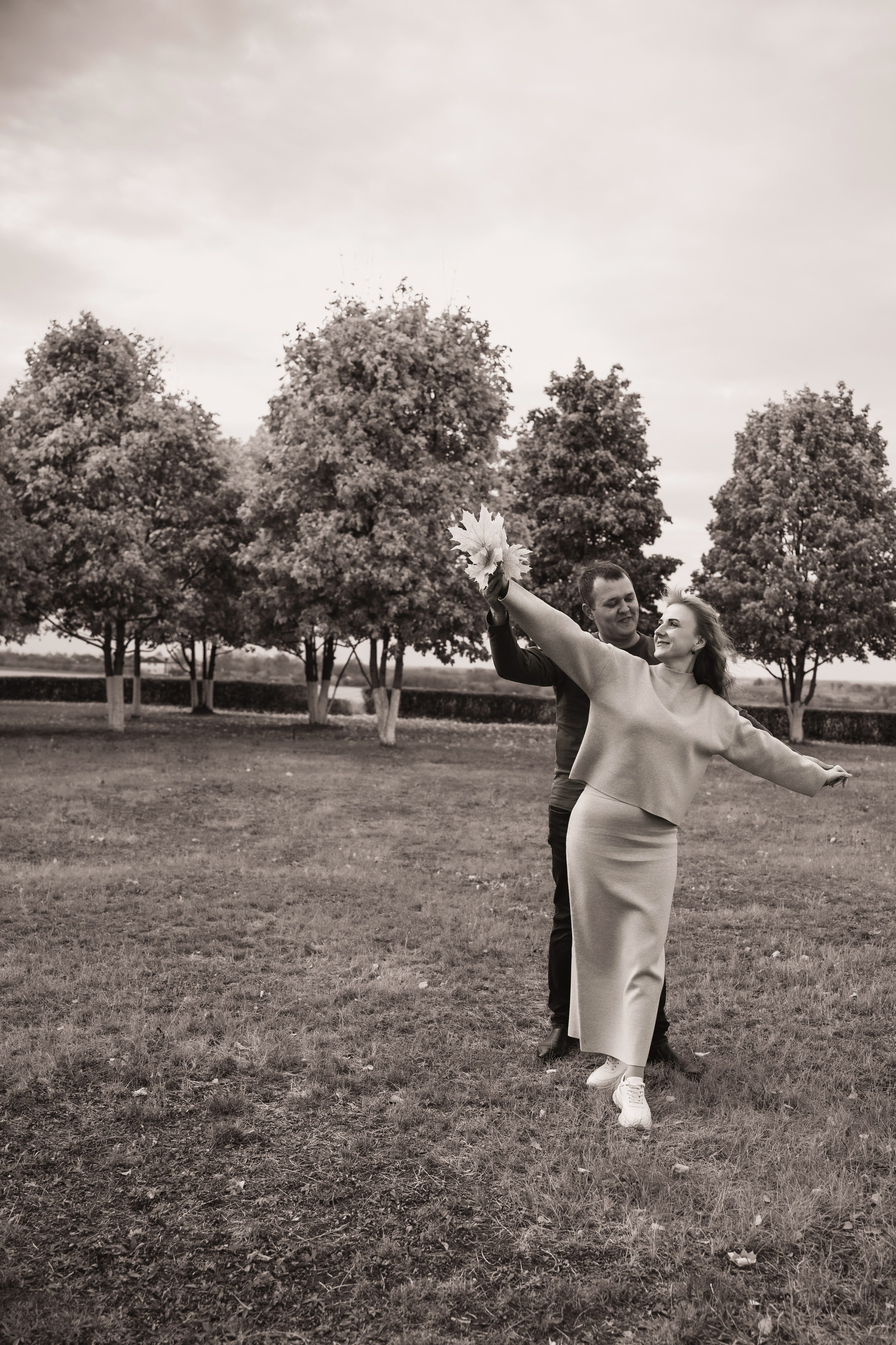 Осенняя фотосессия в стиле Love Story. Семейный фотограф в Белгороде Амелина Алина