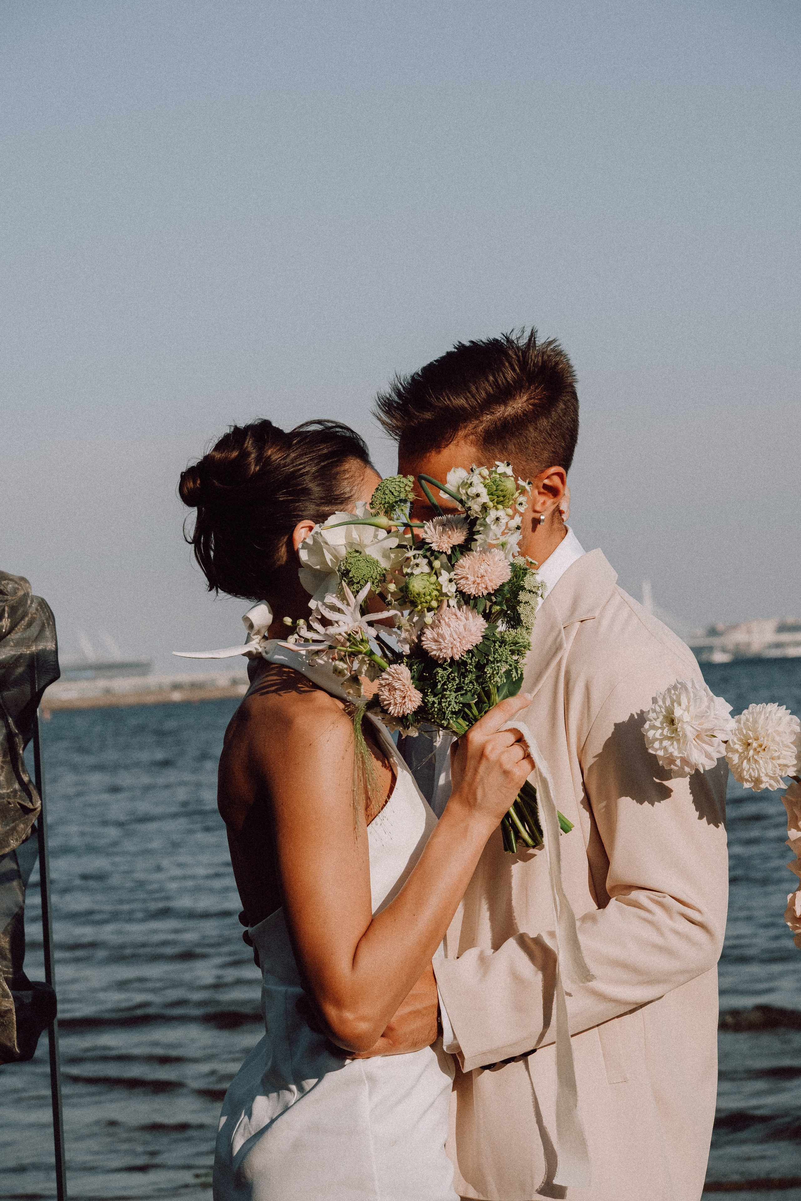 СВАДЕБНАЯ ФОТОСЕССИЯ ВЫЕЗДНОЙ ЦЕРЕМОНИИ (ФИНСКИЙ ЗАЛИВ). Профессиональный фотограф, Санкт-Петербург — Виктория Богомолова