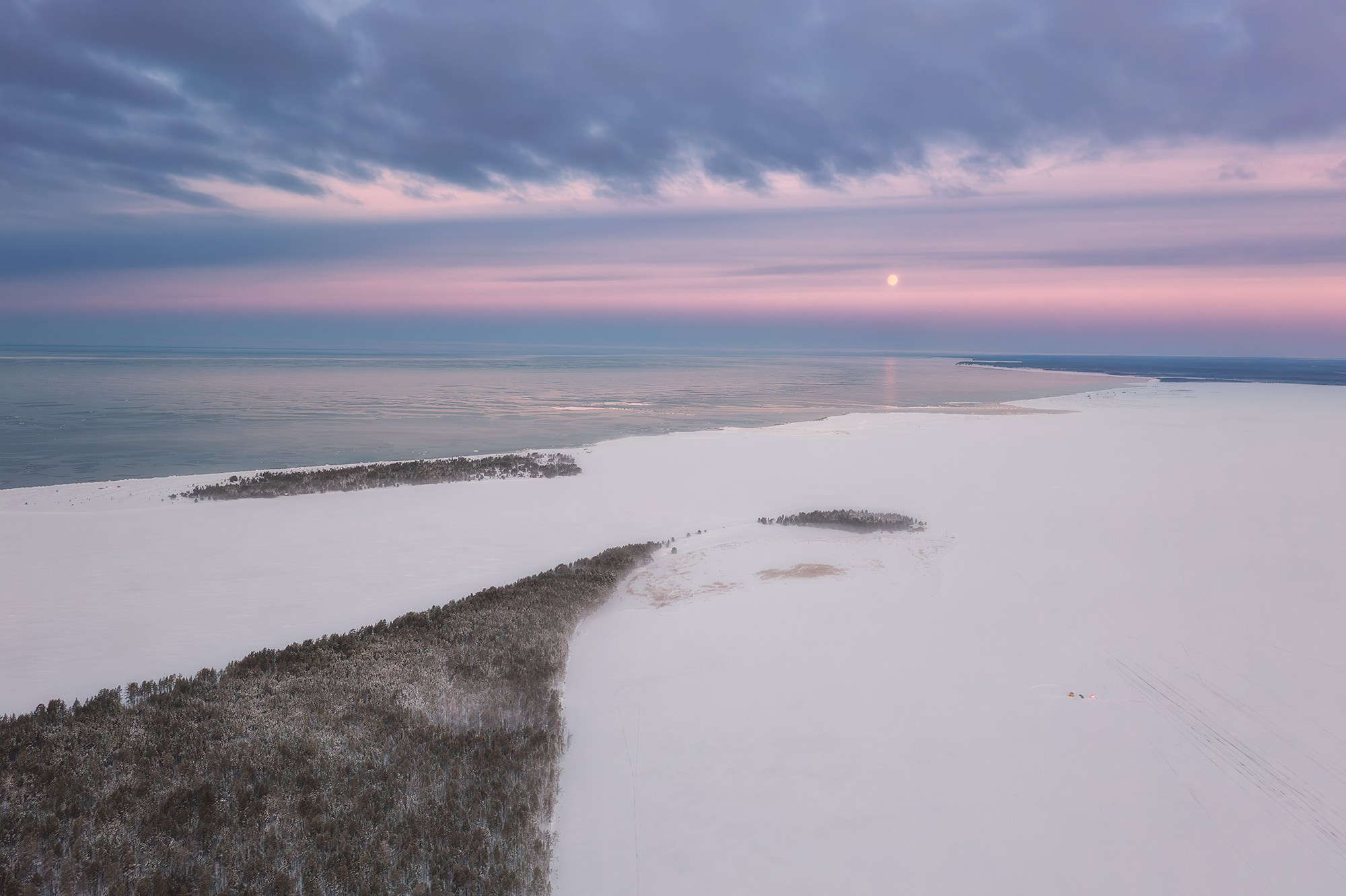 Пейзаж. Аэросъемка в Архангельске, Александр Ермолин