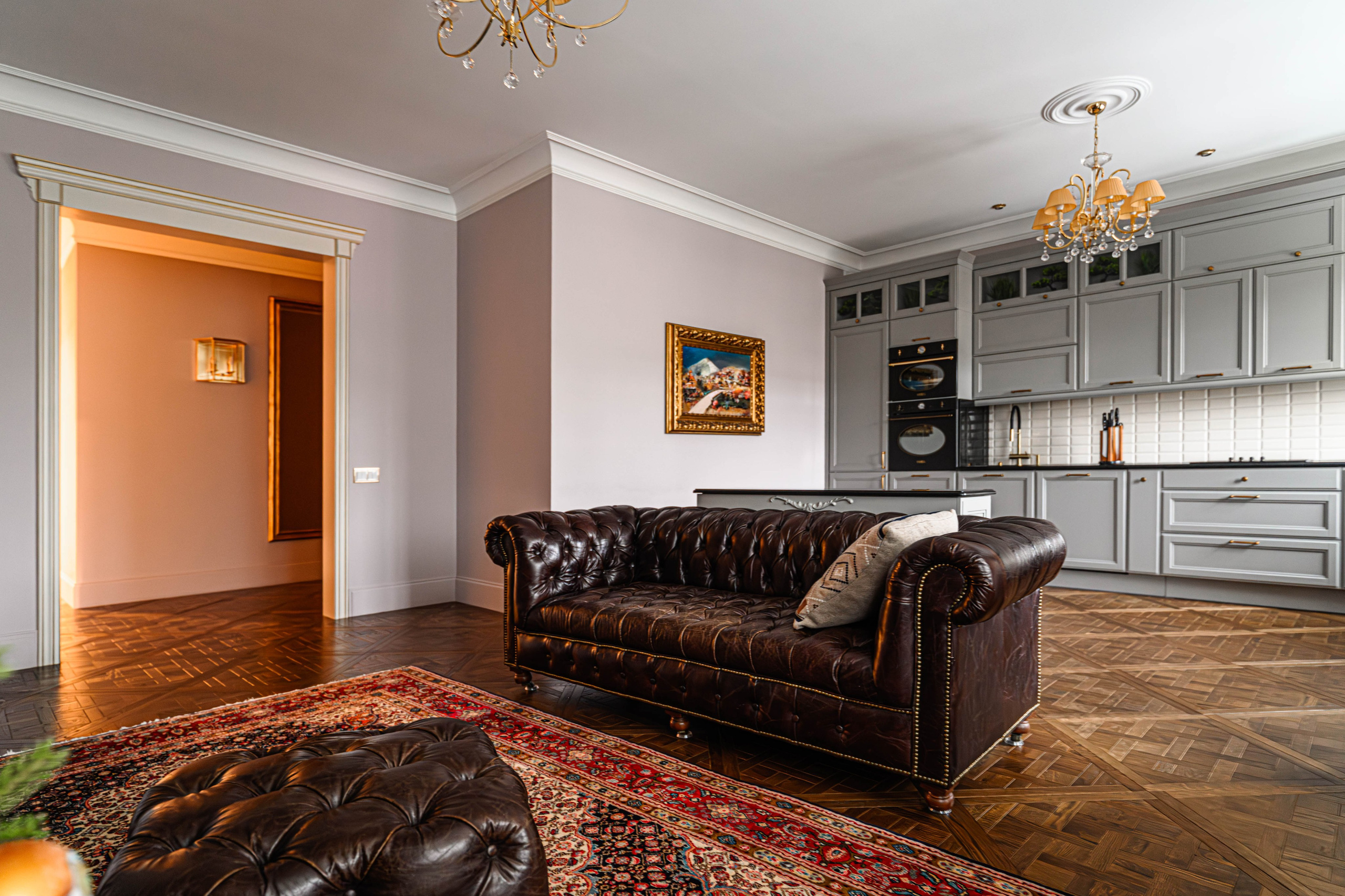 Фотосъемка квартиры в ЖК Граф Орлов. Интерьерный и репортажный фотограф в Санкт-Петербурге