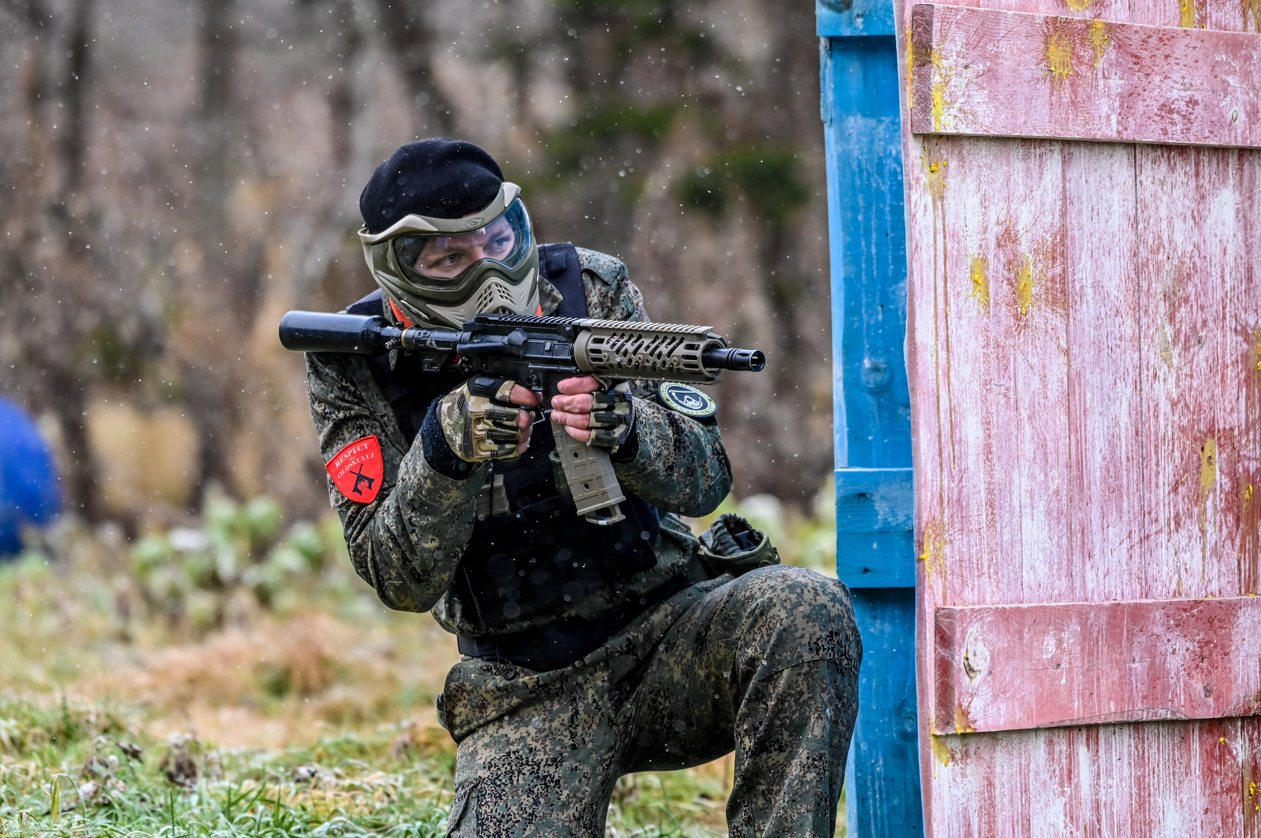 Пейнтбол. Фоторепортажи Сахалина