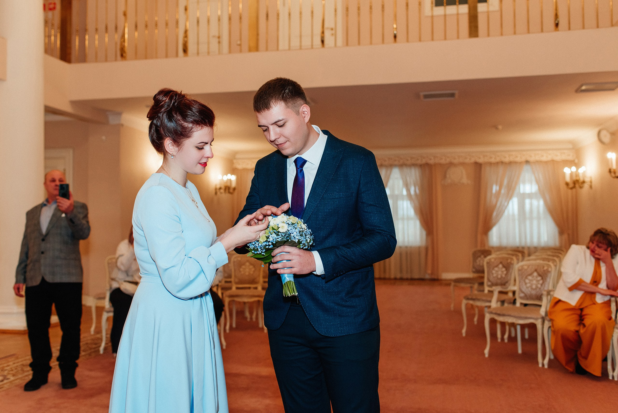 Евгения и Владислав. Регистрация в Пушкине. Семейный и Свадебный фотограф. Санкт-Петербург. Пушкин