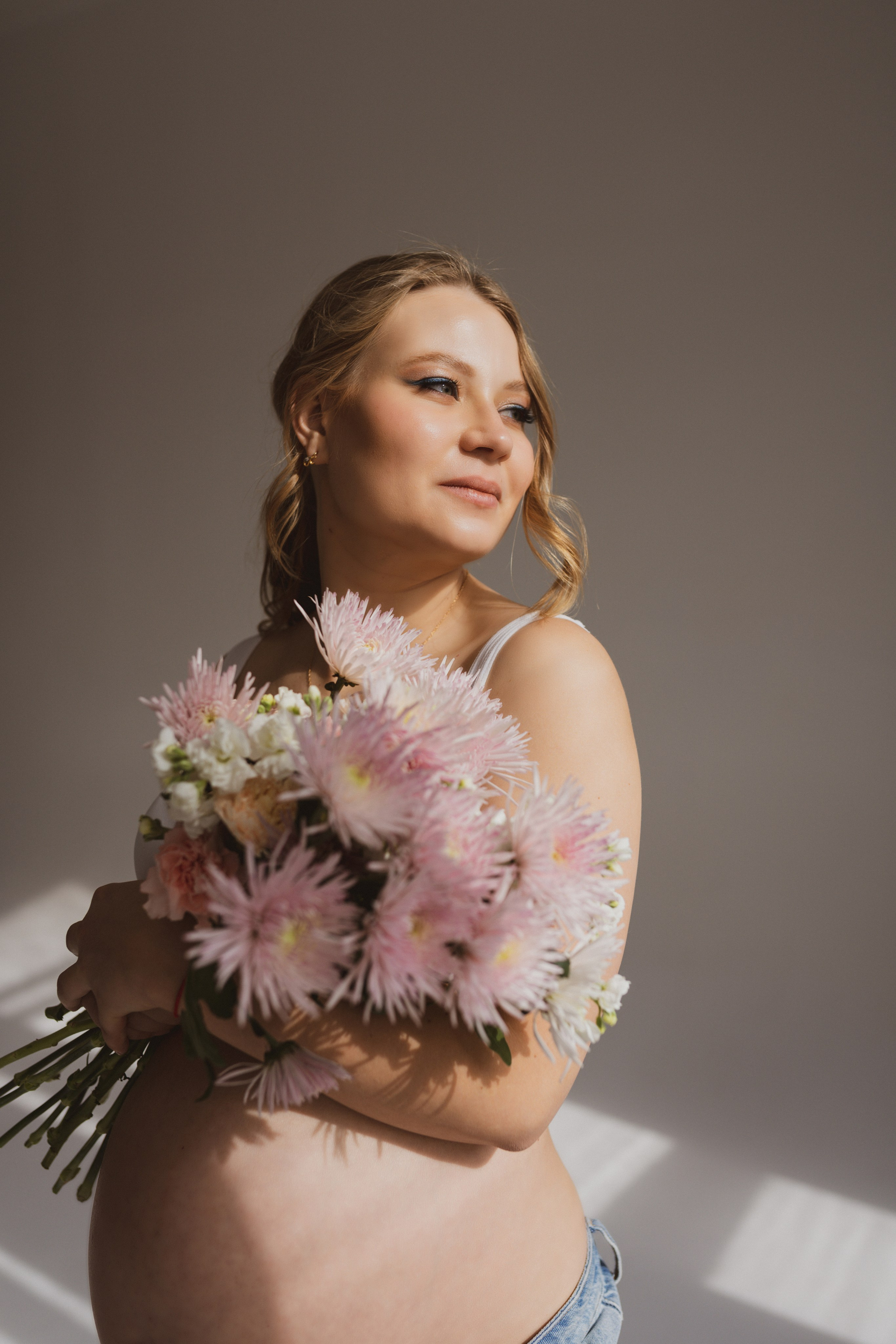 Семейная фотосессия в студии в Москве, семейный фотограф Анна Полушина. Свадебный фотограф в Москве Анна Полушина