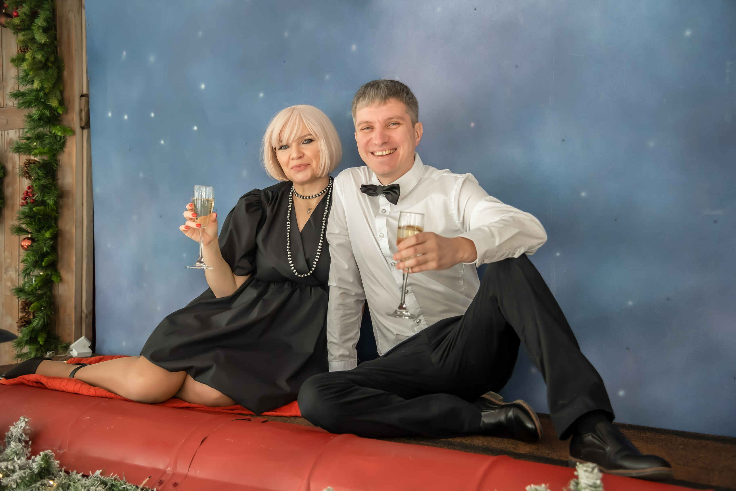 Новогодняя фотосессия с друзьями. Занимаюсь профессиональной фотографией и живу рядом с Байкалом. Работаю в разных жанрах