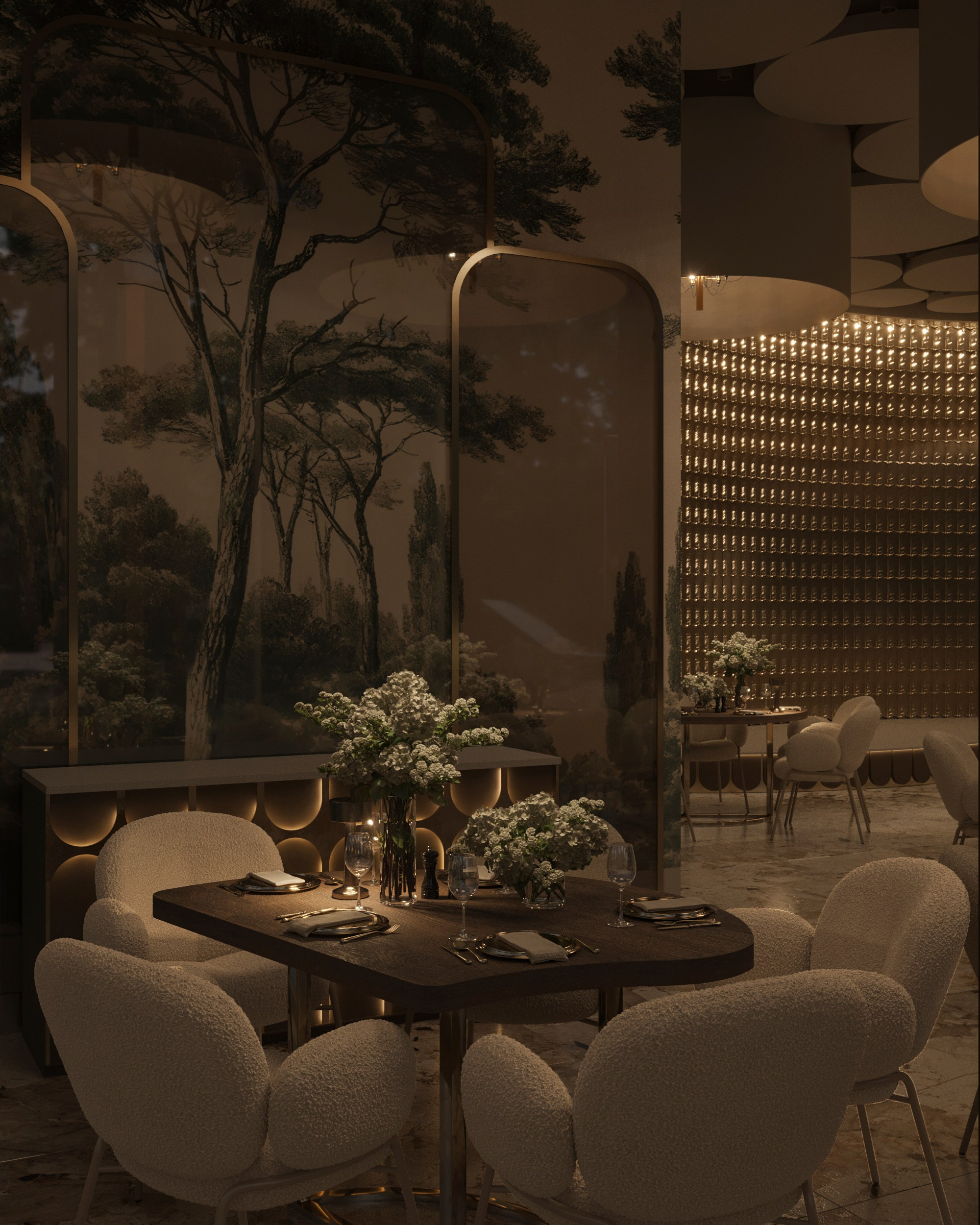 Restaurant in Moscow. 3D-визуализатор интерьеров Мария