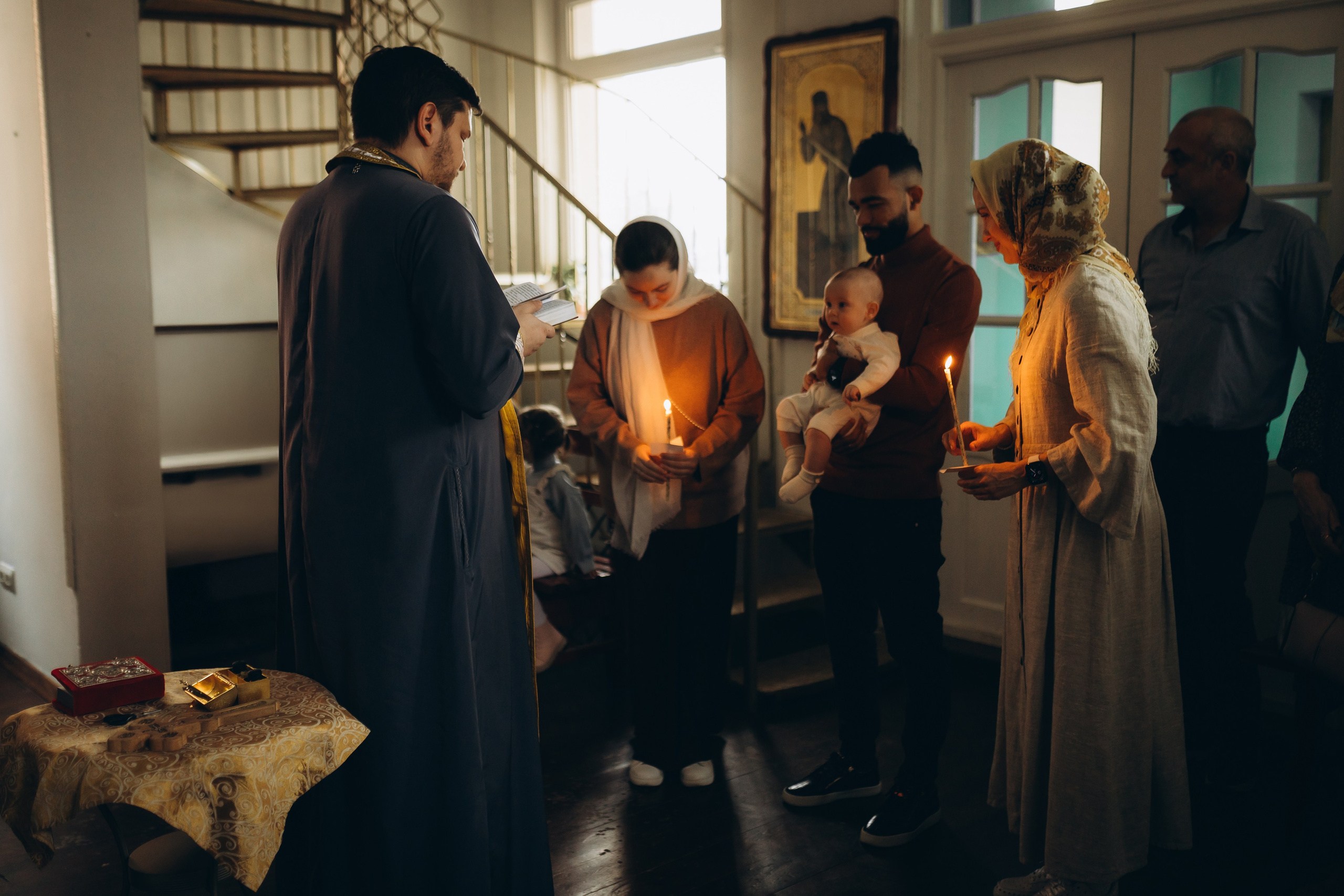 Таинство Крещения Дамира. Фотограф в Краснодаре Алла Потоцкая