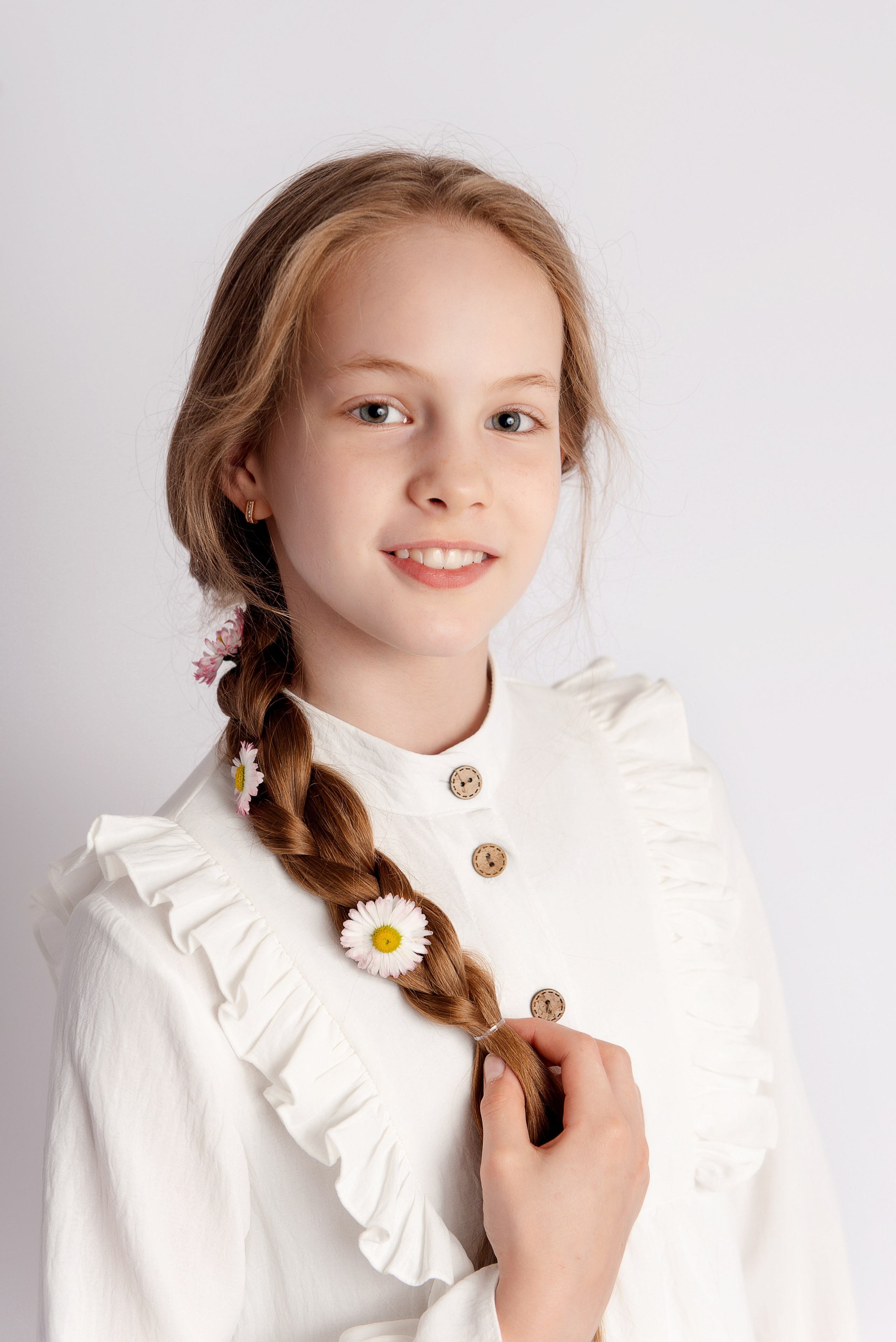 Ромашки. Детский фотограф в Долгопрудном и Москве