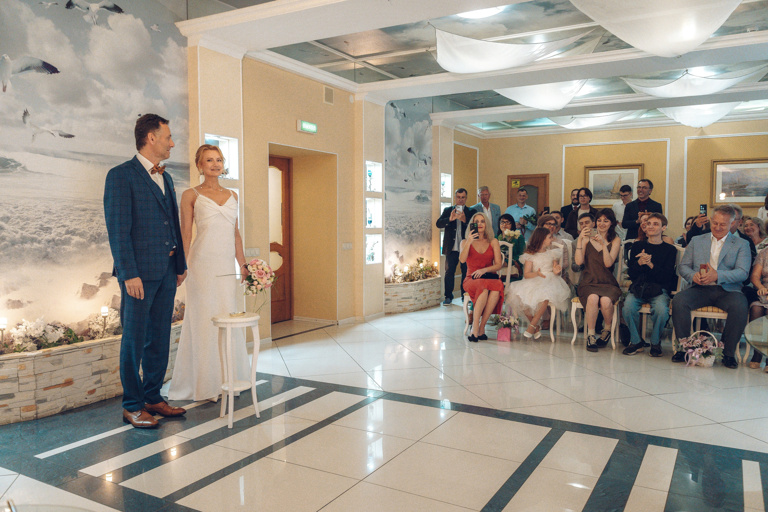 Игорь и Евгения в ЗАГСе Крондштатского района г. Санкт-Петербург. Professional photoartist in St. Petersburg (wedding, reportage, portrait, model book, love story) Alexander Shvedov