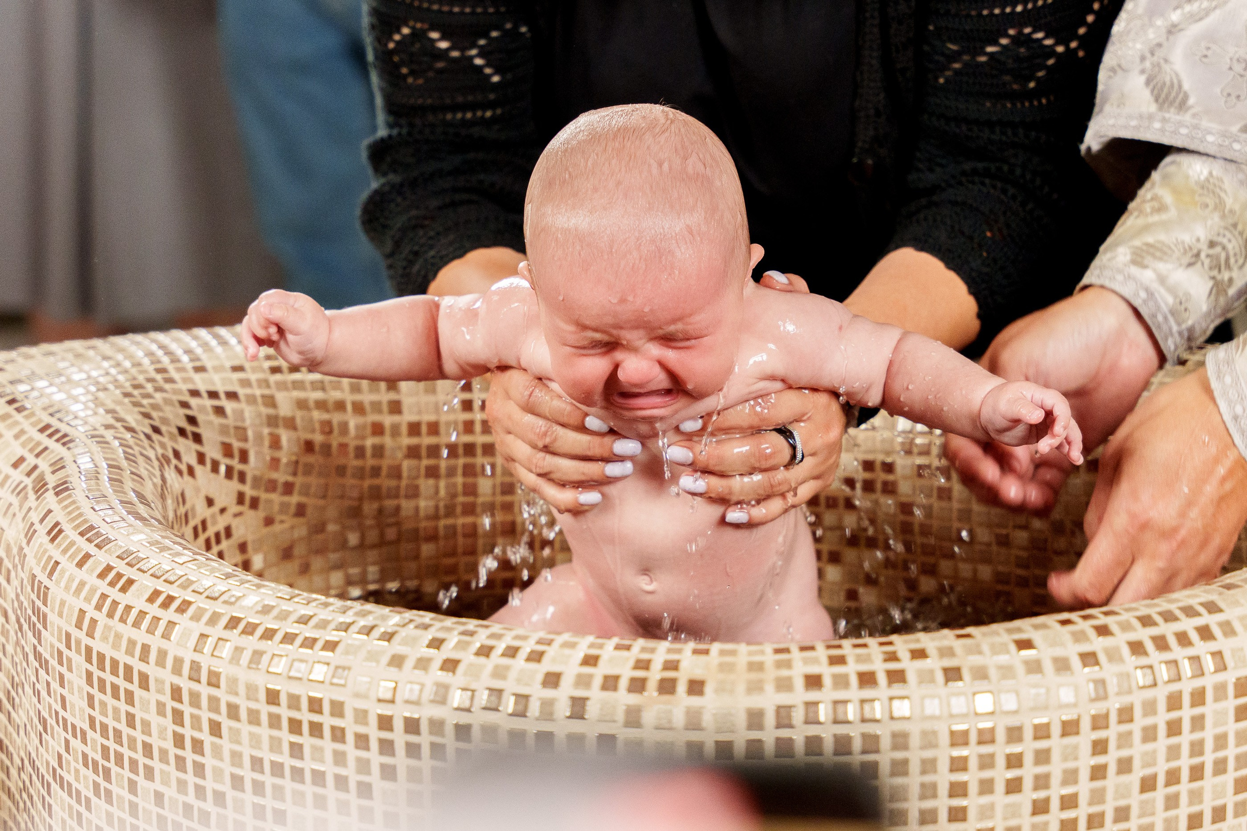Крещение Софии. Фотограф Юлия Попова