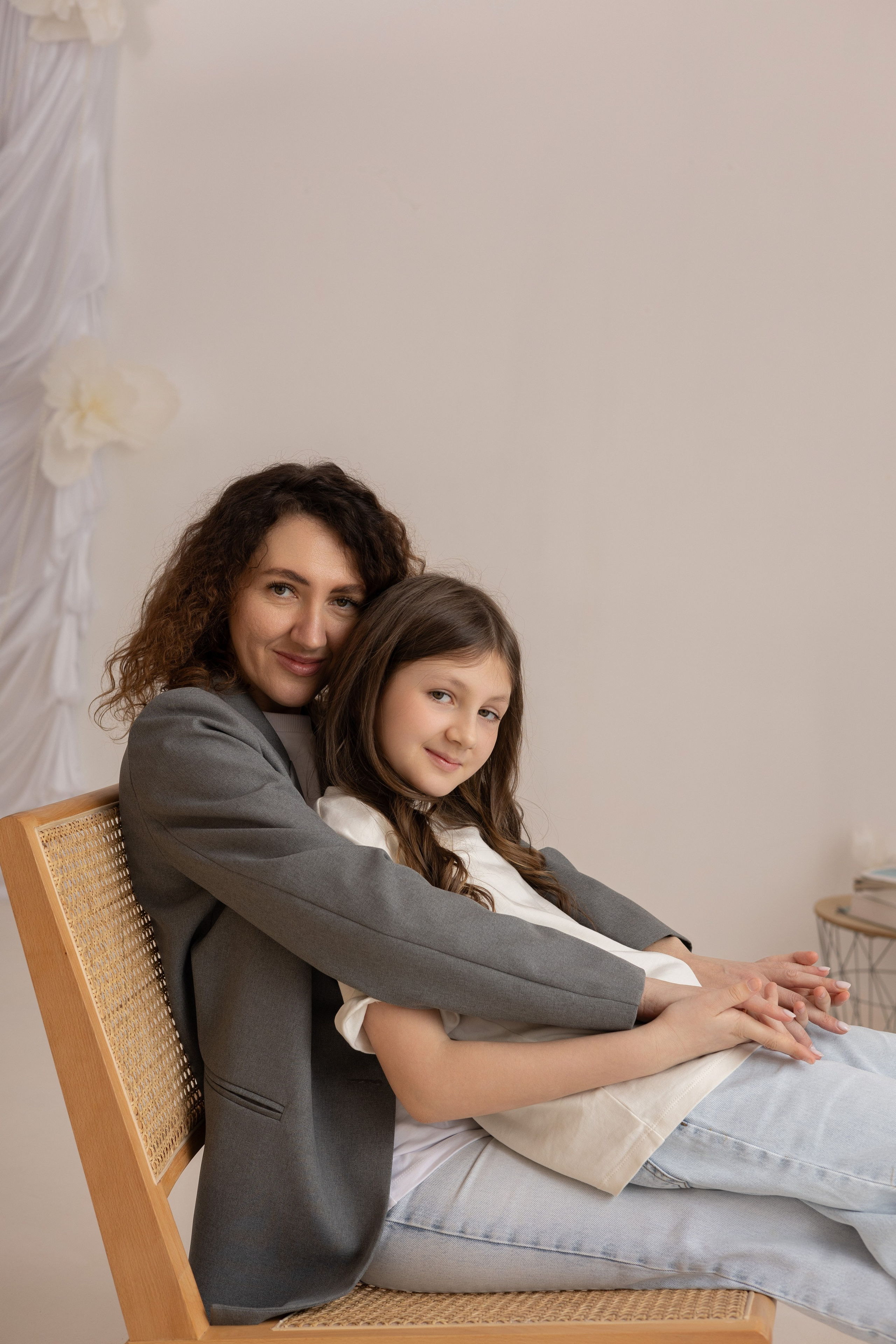 Вика с мамой. Портретный, свадебный, репортажный фотограф во Владивостоке Юлиана Джули Фокс