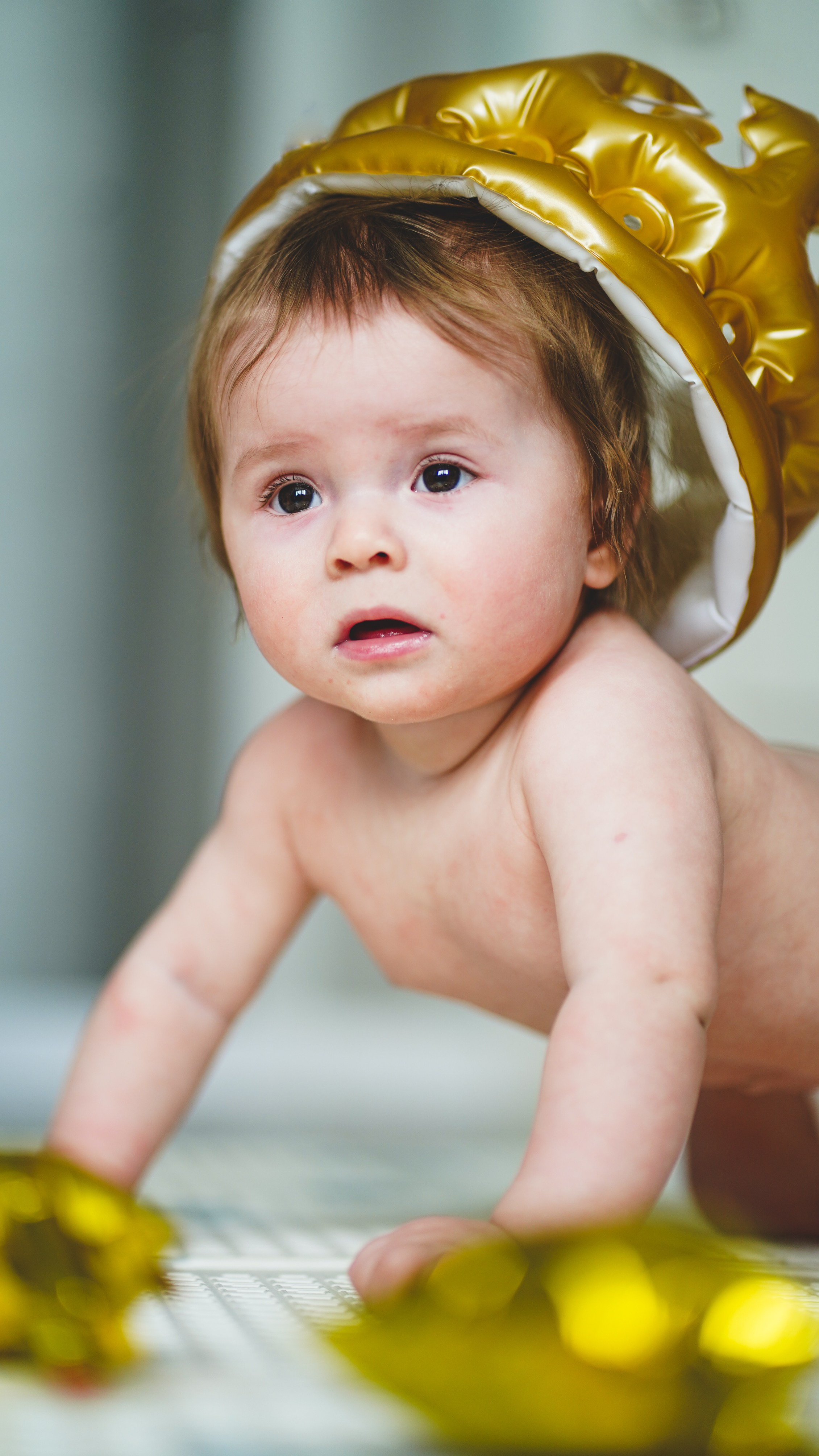 Вере 6 месяцев. Семейный и детский фотограф в Москве (Тинао) Галкина Алевтина