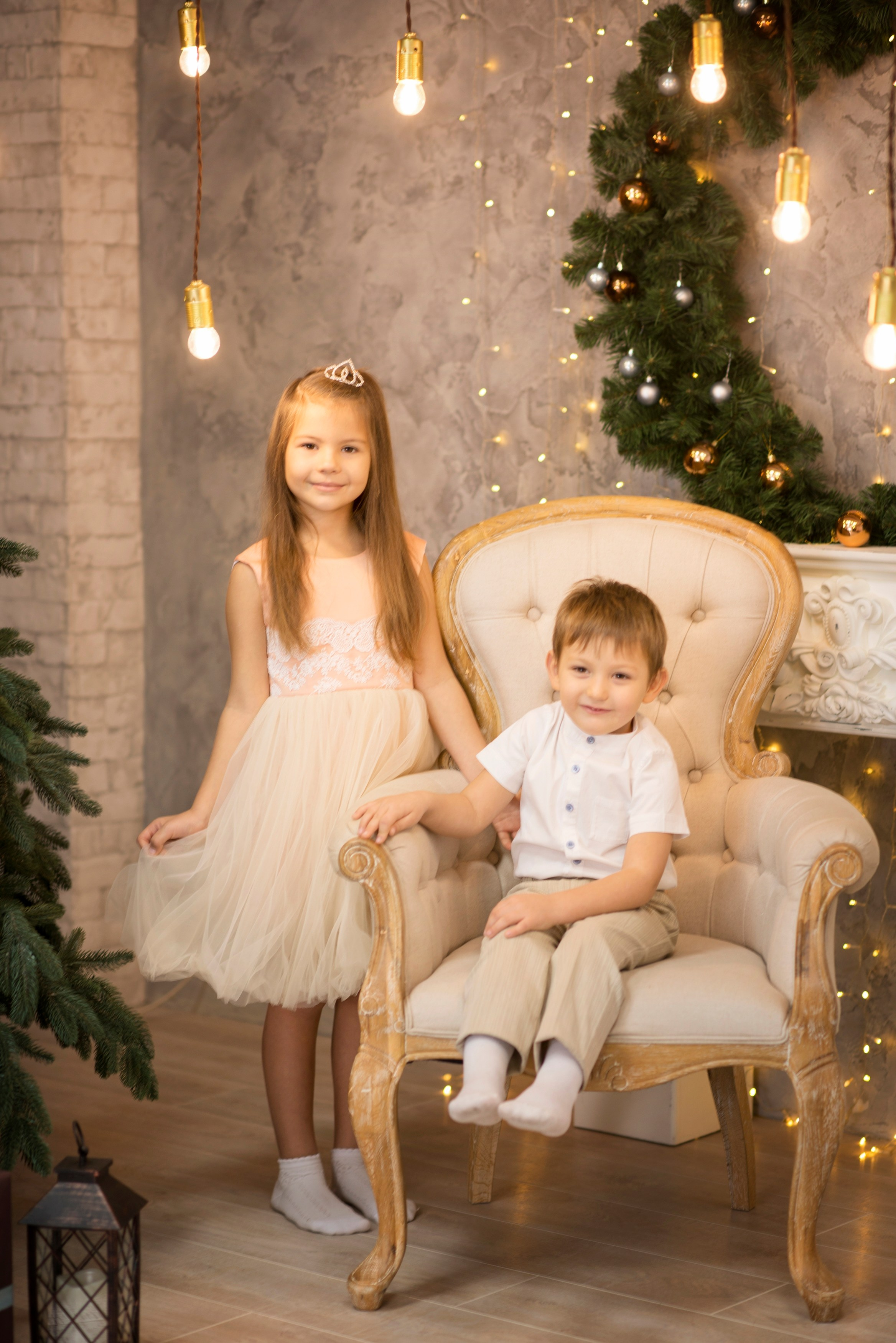 Новогодняя сказка в студии. Семейный и детский фотограф в Севастополе. Семейный фотограф в Ялте