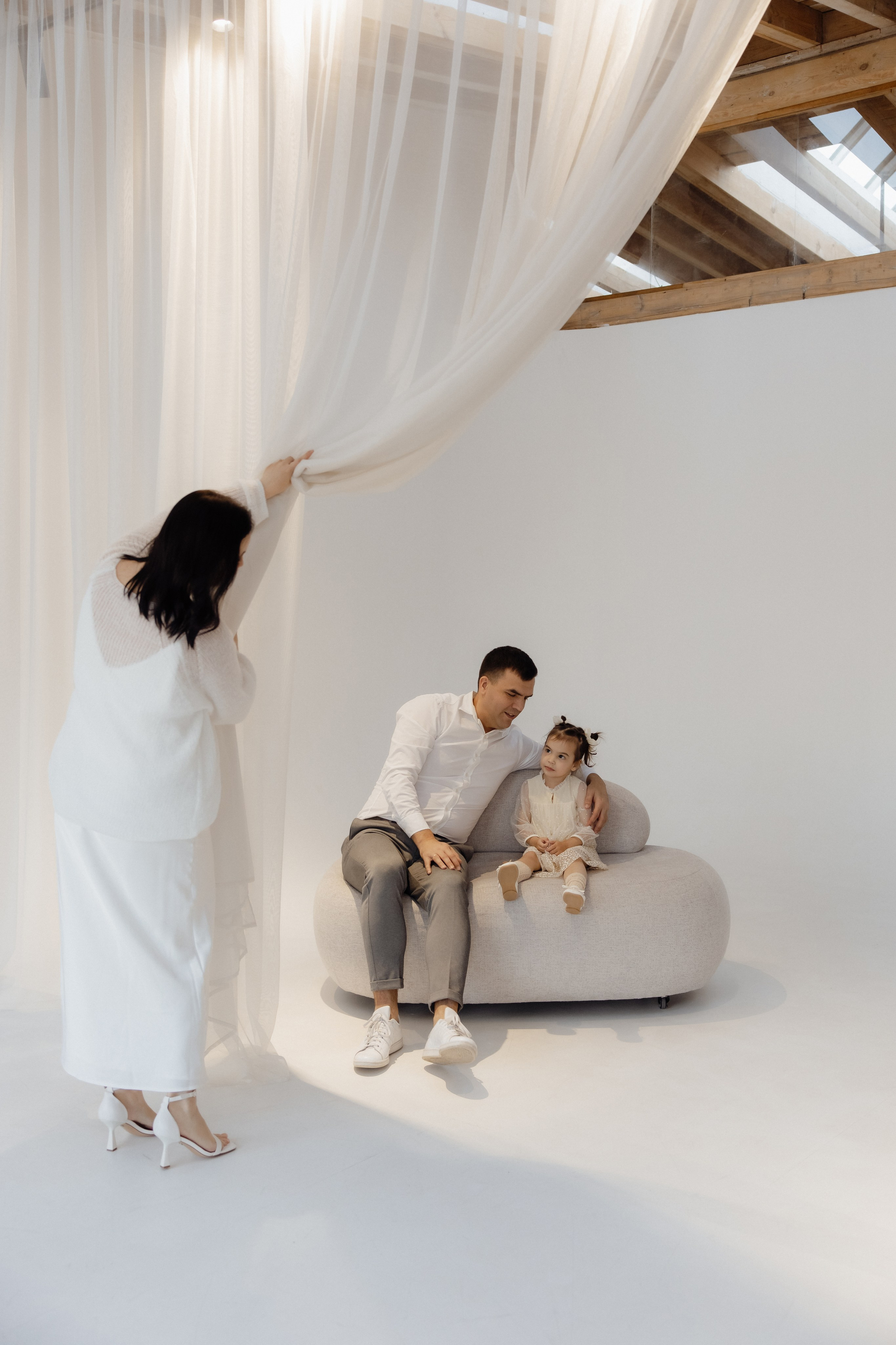 Николай, Зарина и Кира. Семейный и свадебный фотограф в Челябинске Мария Леонтьева