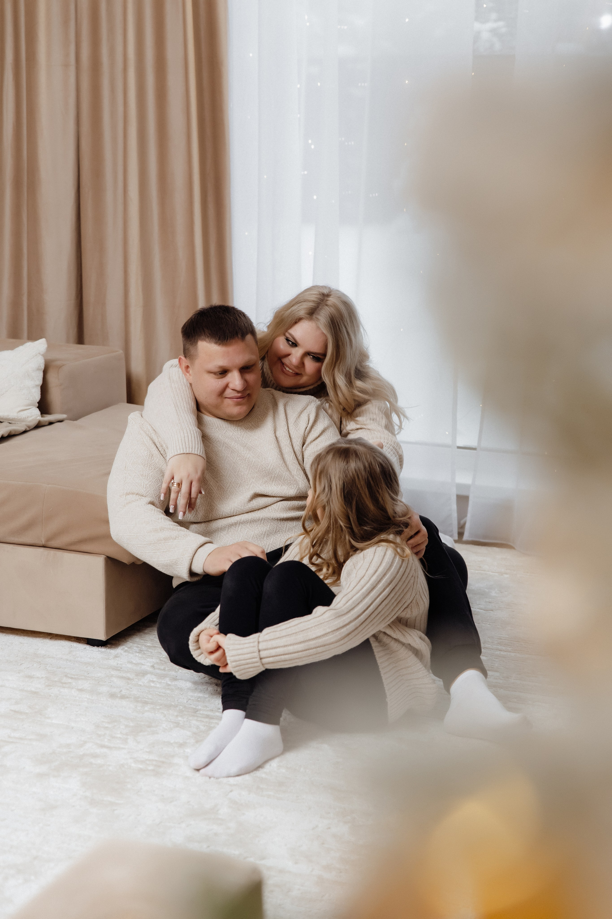 Домашняя новогодняя. Семейный и свадебный фотограф в Челябинске Мария Леонтьева