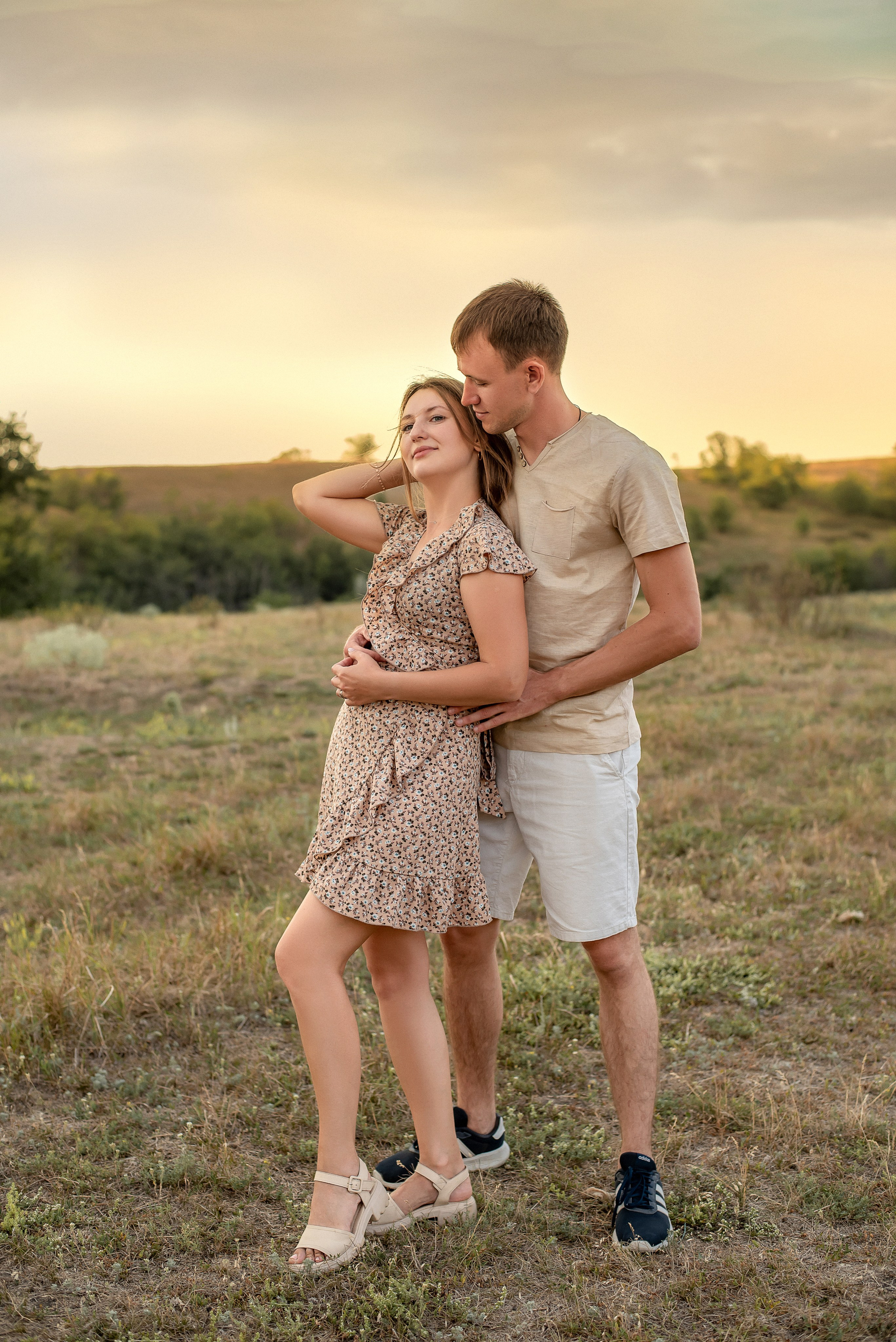 Семейная съемка на поляне 07.2024. Семейный и детский фотограф Наталья Горда