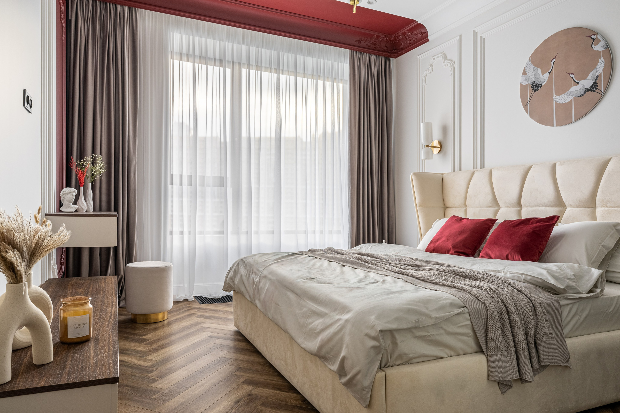 Неоклассика с винными акцентами. ЖК «Will Towers». Veselinskiy| Интерьерный фотограф | Москва