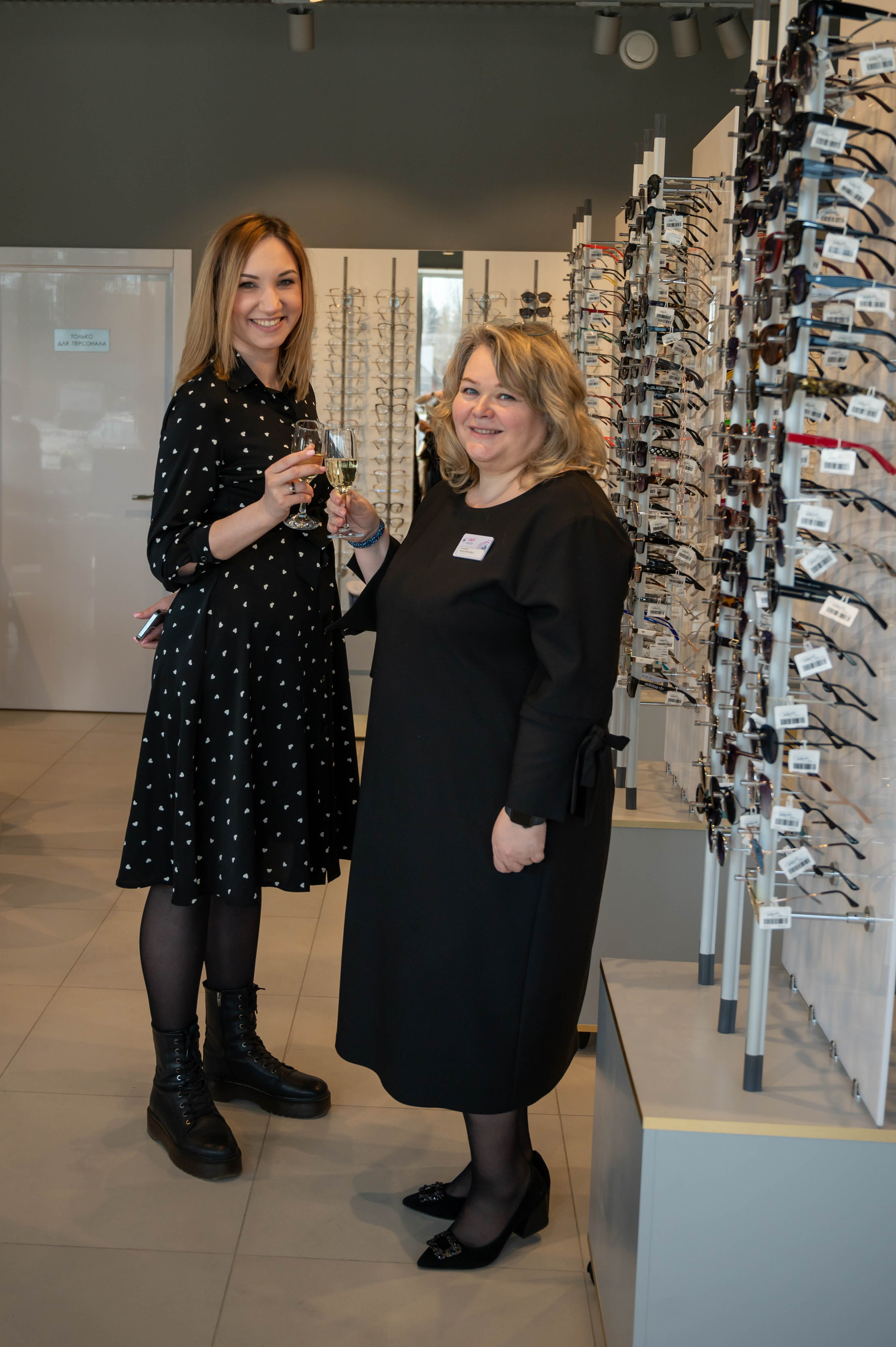 Съёмка открытия оптики