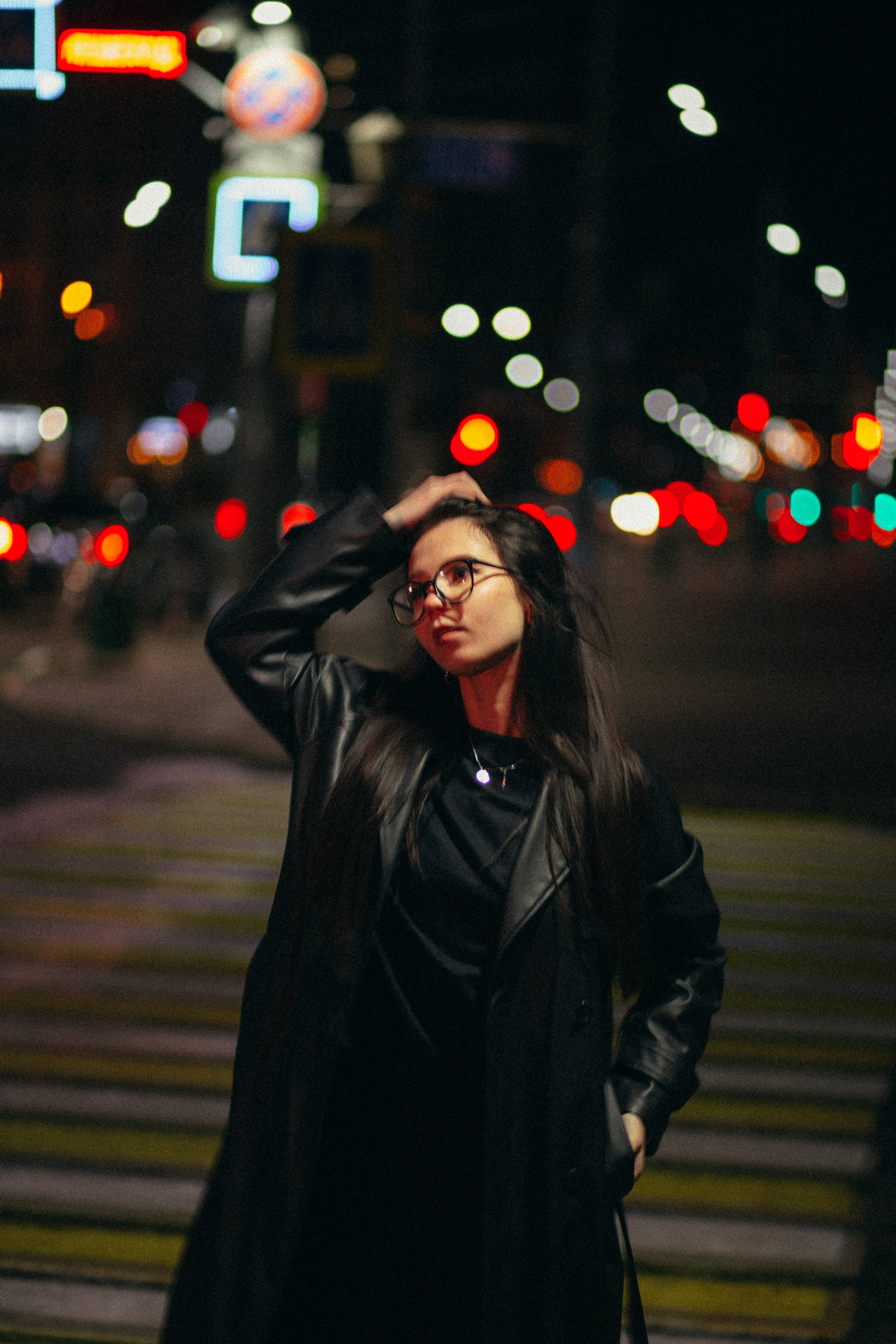 Ночь.Улица.Фонарь. Фотограф Саранск Екатерина Жукова