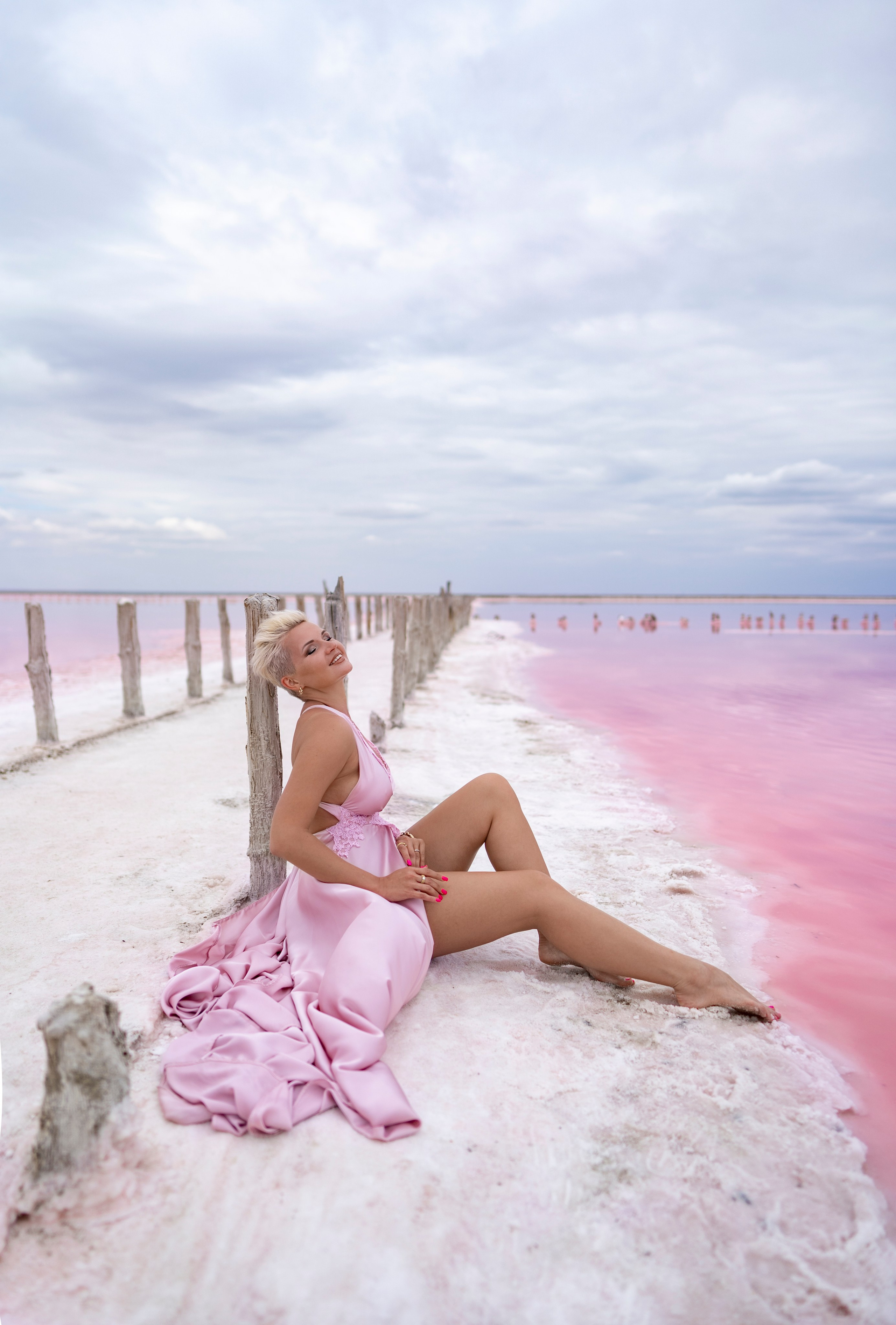 Розовое озеро Сасык-Сиваш (Евпатория). Фотограф в Крыму Лебедева Александра