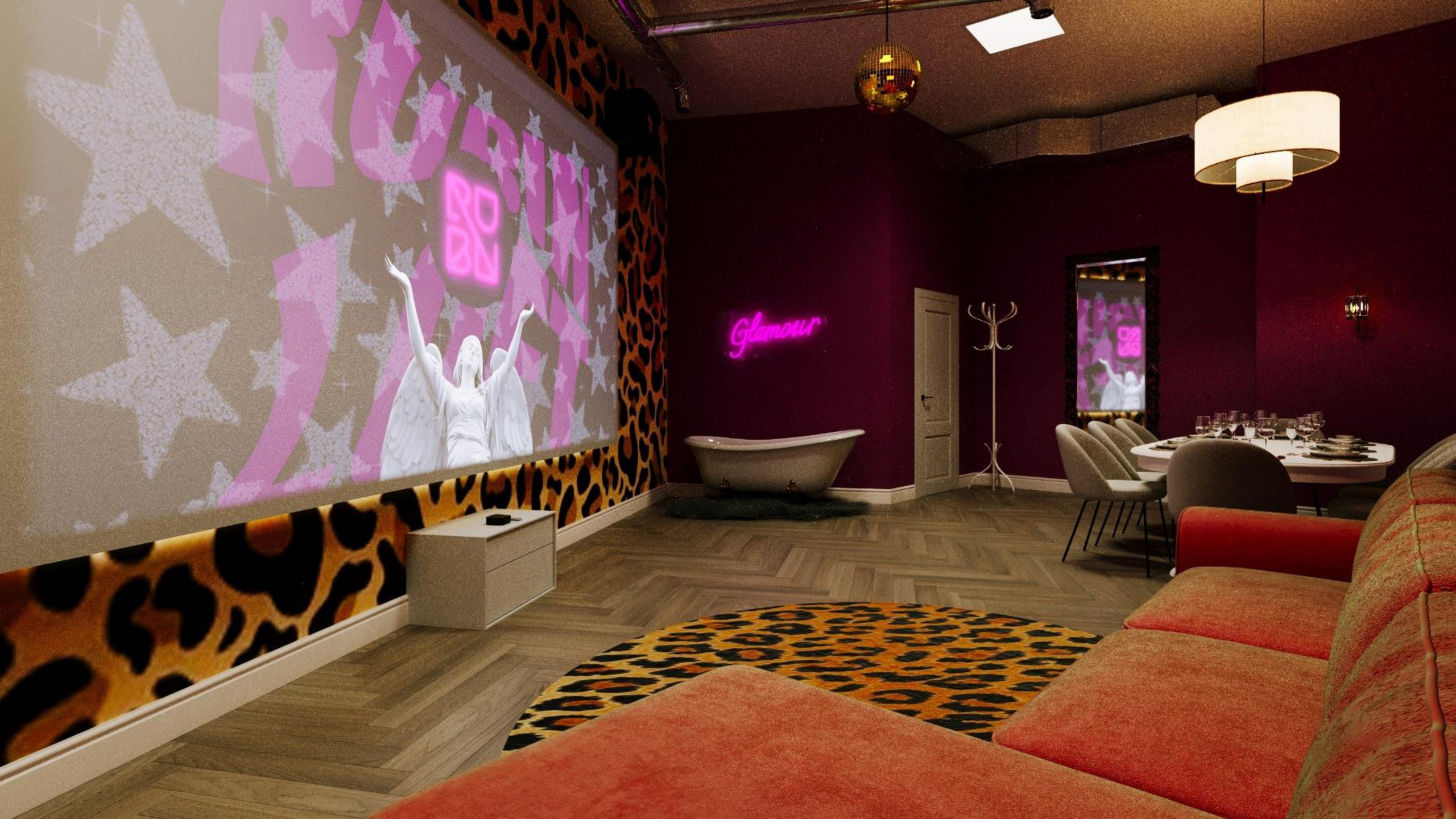 Гламур. Аренда лофта в СПб для мероприятий