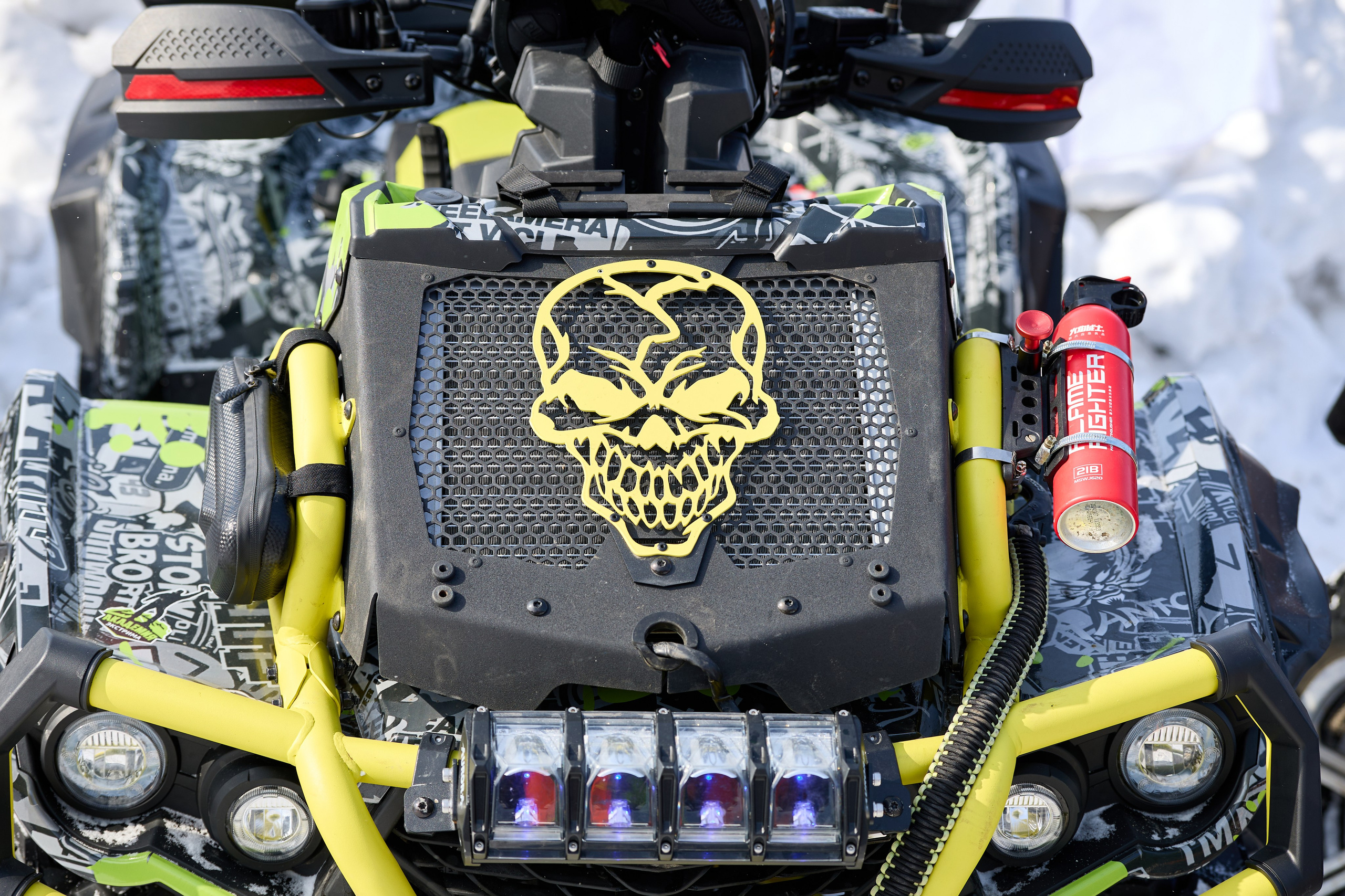 Топим Лёд — 2026. Соревнования на квадроциклах. Фотограф в Новосибирске Алена Скокова