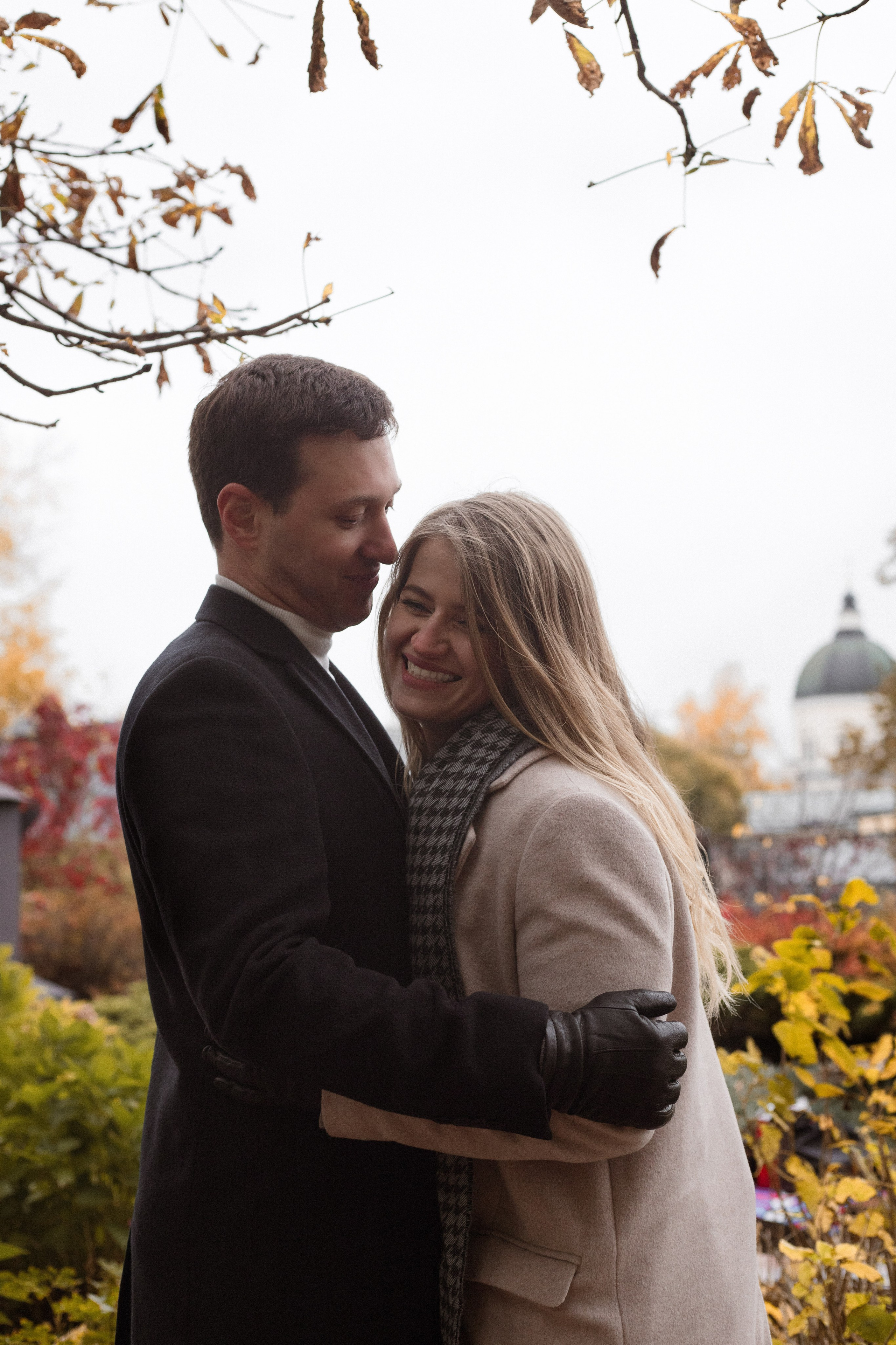 Осенняя прогулка. Свадебный и портретный фотограф в Москве Мария Кравченко