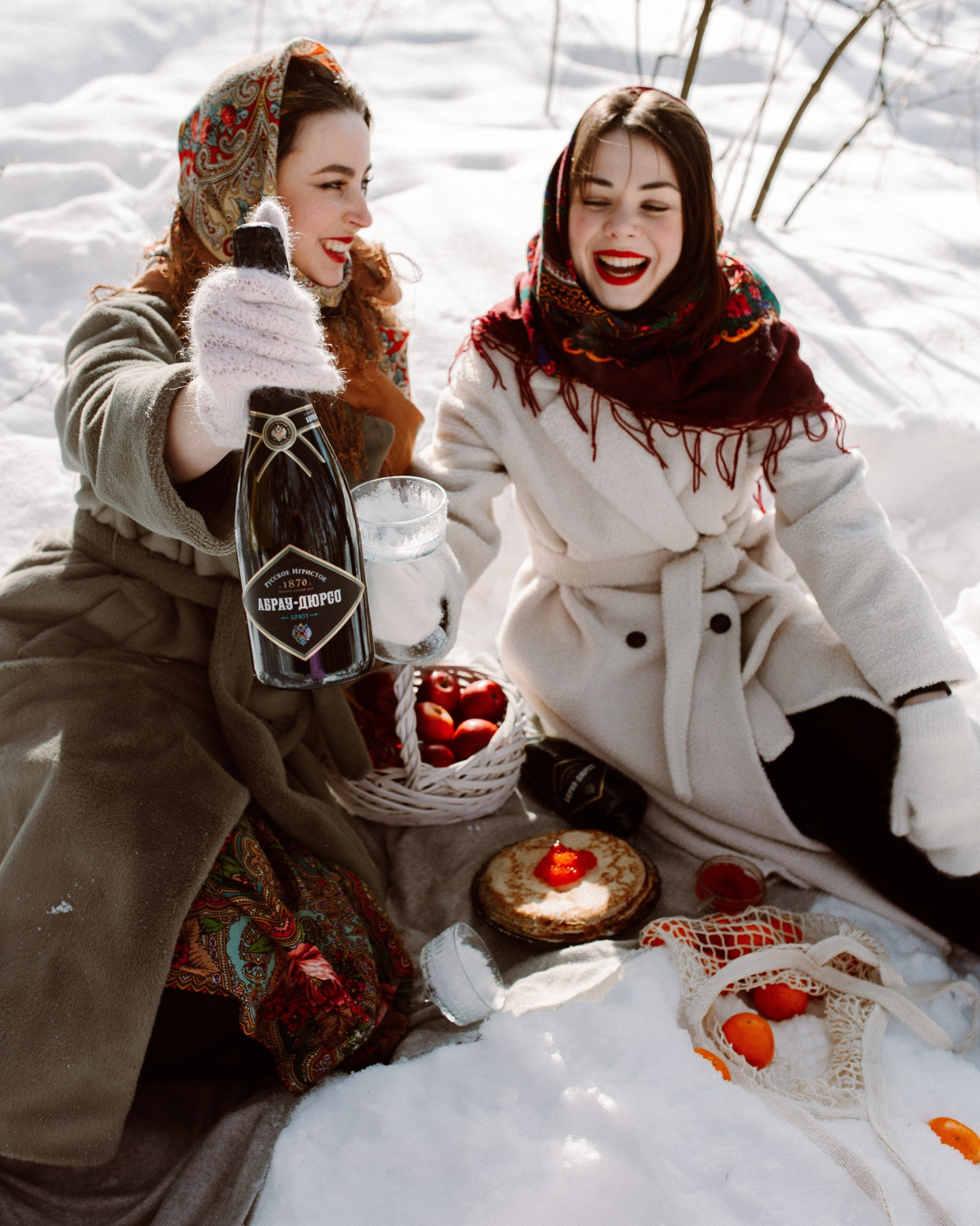 Сёстры. Масленица. Анастасия Турсунова арт-фотограф в Москве