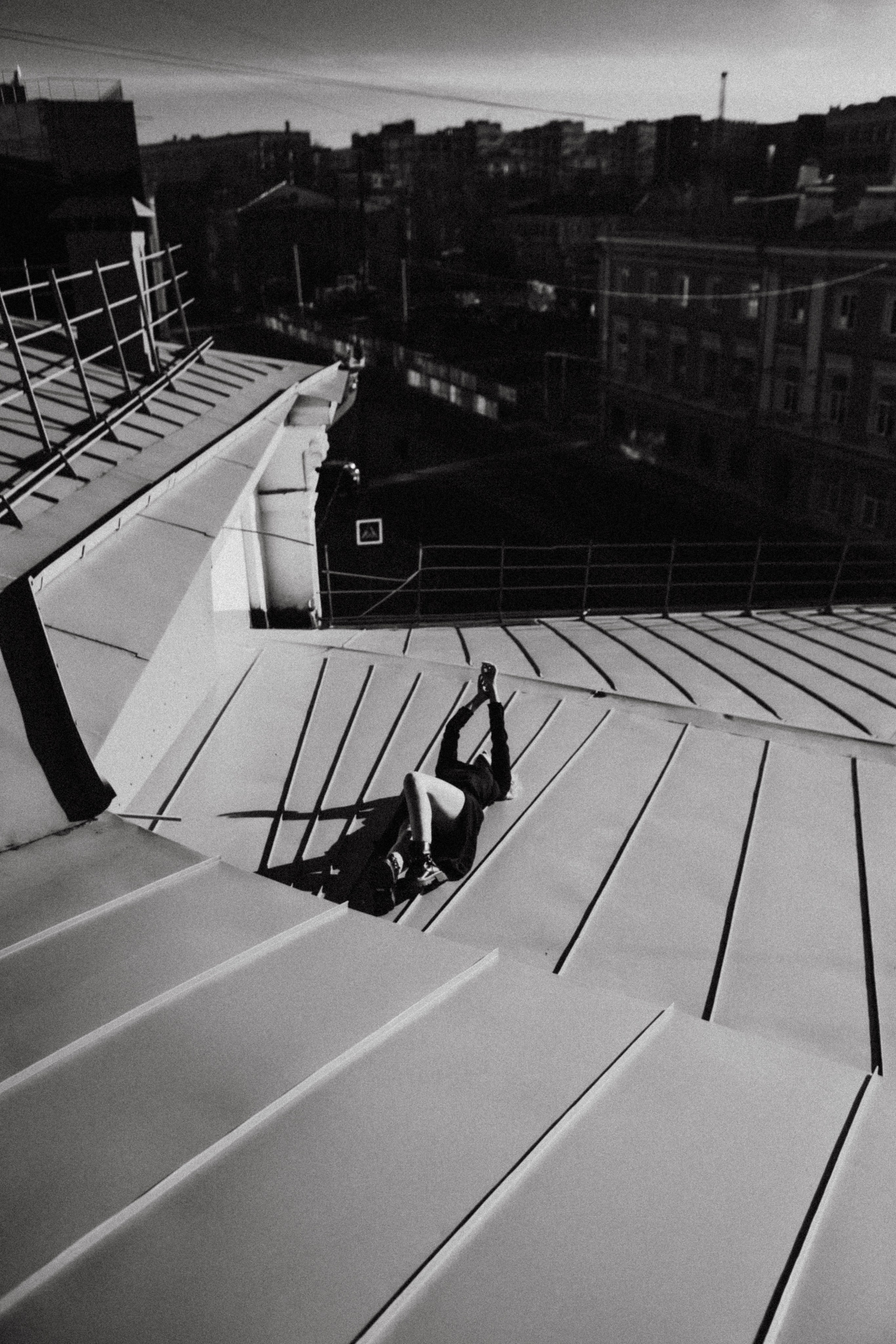 Кристи на крыше. Фотограф в Нижнем Новгороде