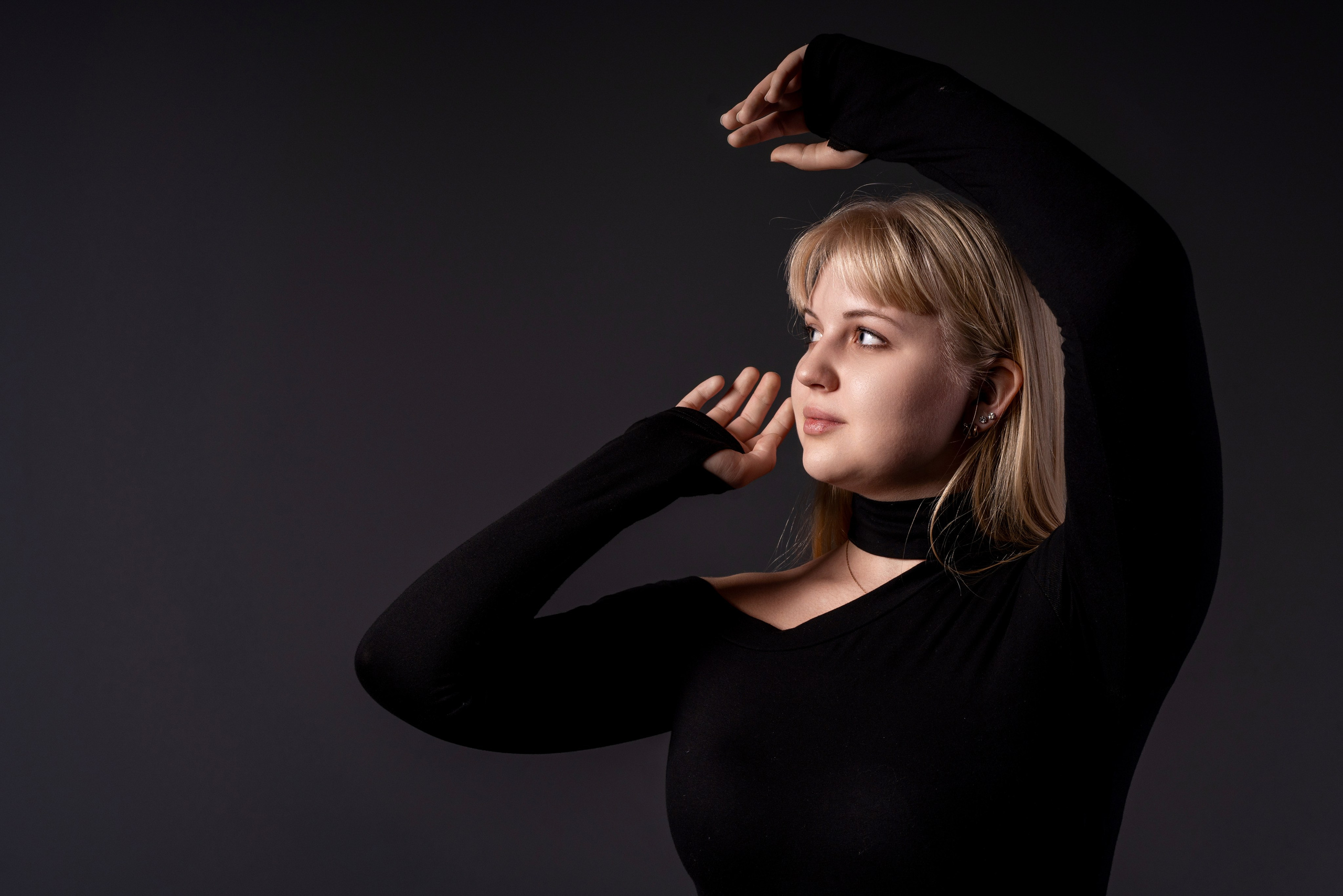 Циклорама, маски Габо. Профессиональный фотограф Ковалева Олеся