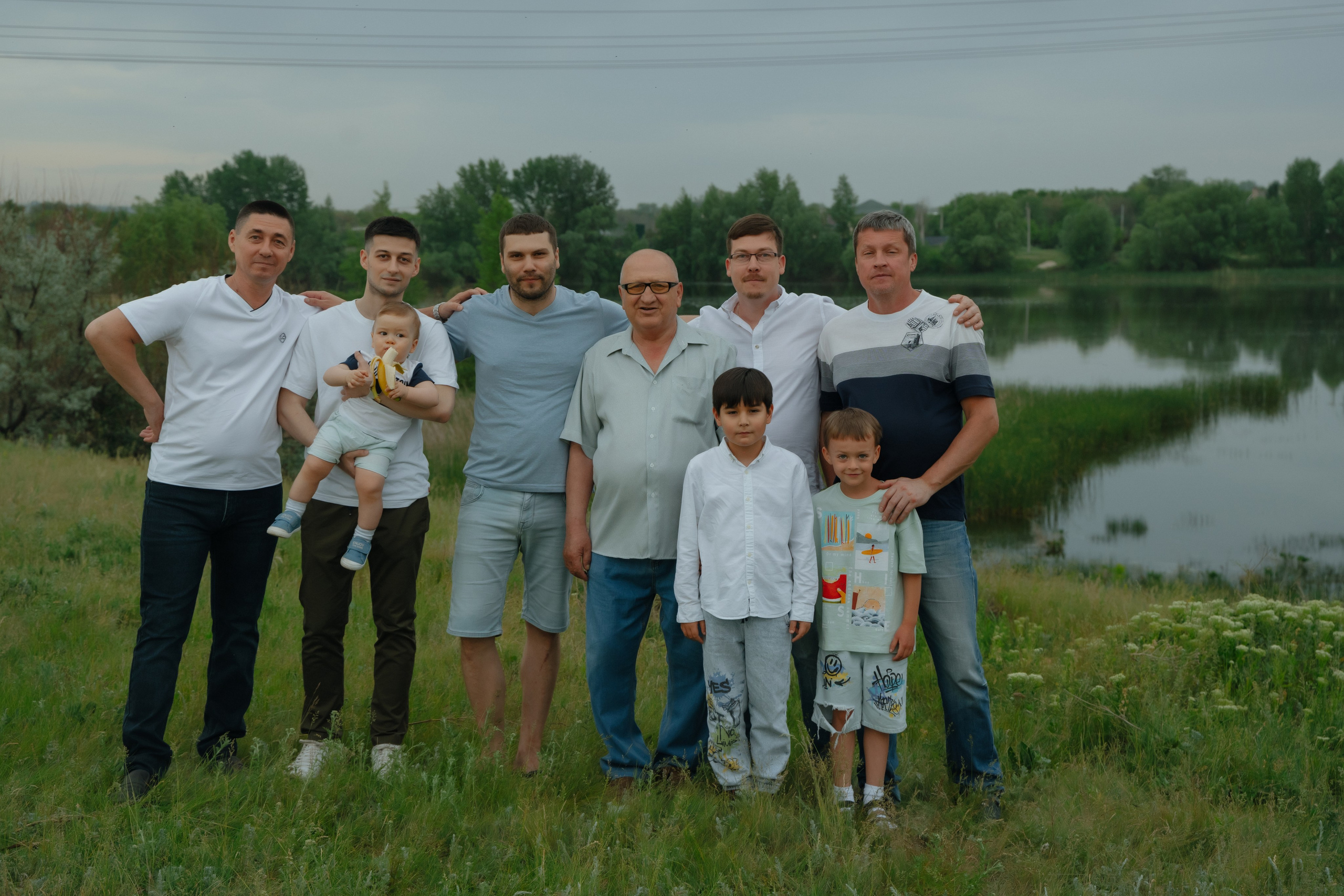 Большая семья. Фотограф Санкт-Петербург